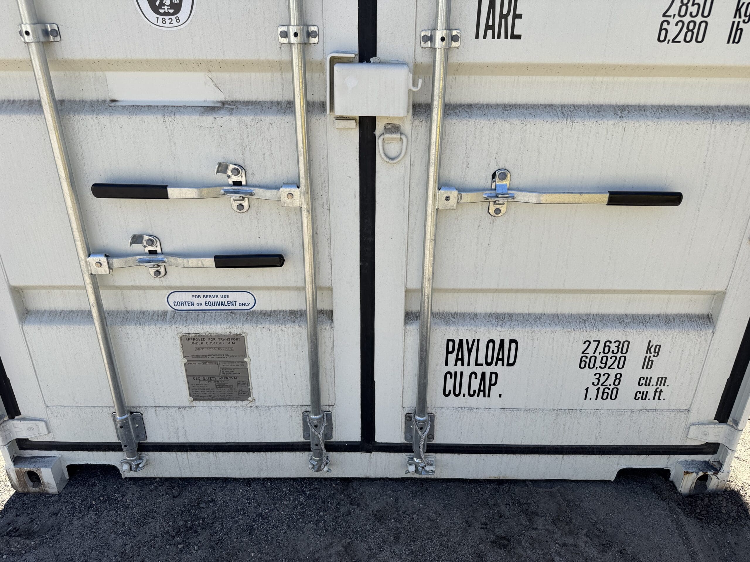 10ft New Shipping / Storage Container – Wind & Watertight – White — 10ft — new (image 6 of 10)
