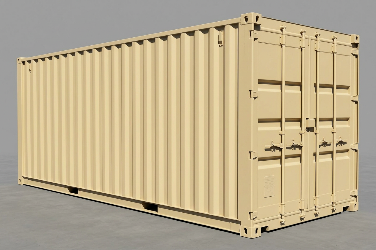 16Ft Storage Container With Roll-Up Door – Wind & Watertight — 16ft — refurbished — storage containers (image 3 of 4)