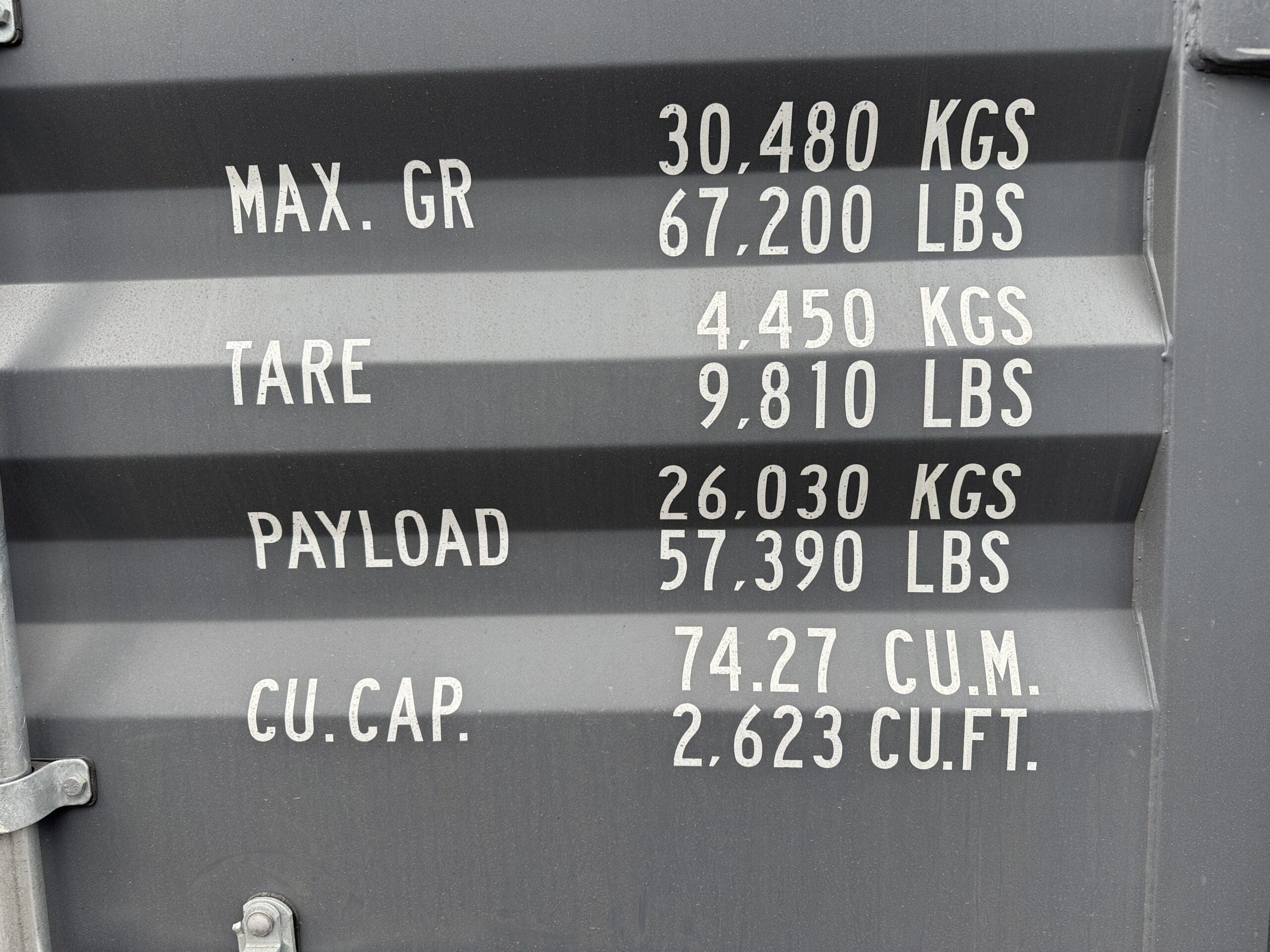 40ft New High Cube Shipping Container – Wind & Watertight – Dk Gray — 40ft — new (image 4 of 12)