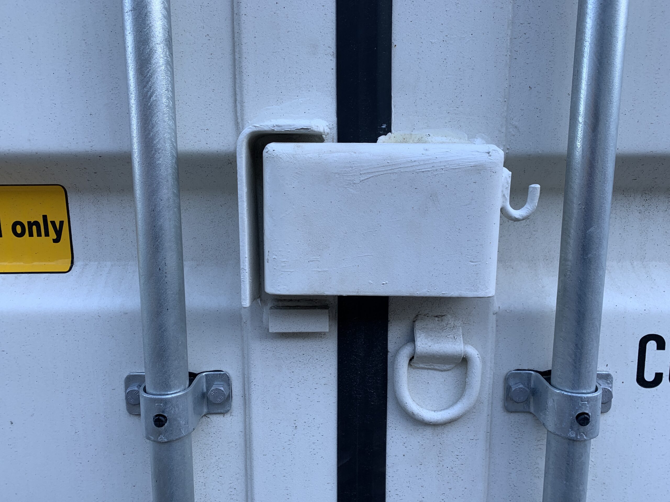 UNIQUE 16ft New High Cube Shipping / Storage Container – Wind & Watertight – White — 16ft — new (image 5 of 11)