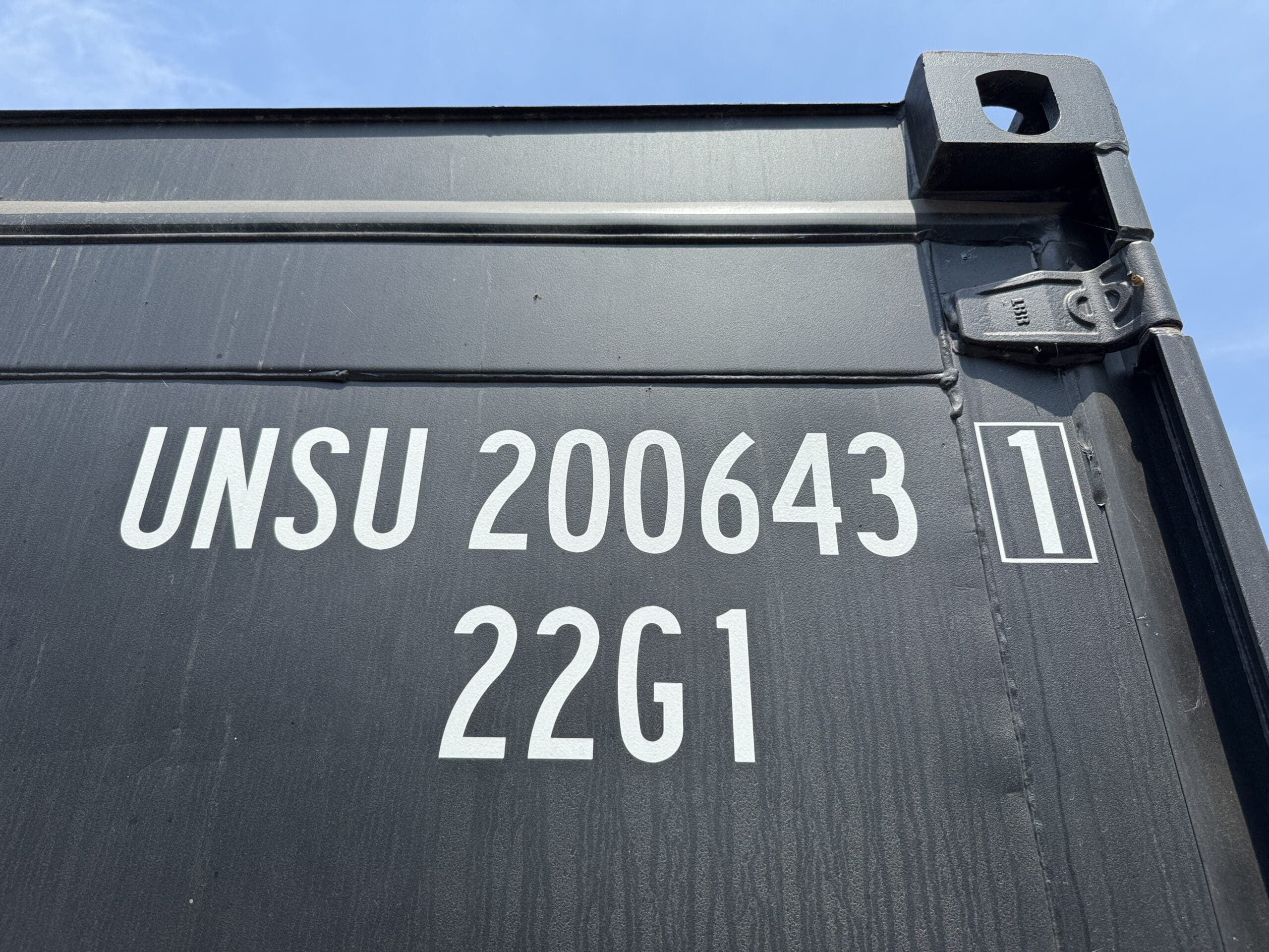 20ft New Shipping Container – Wind & Watertight – Black — 20ft — new (image 2 of 12)