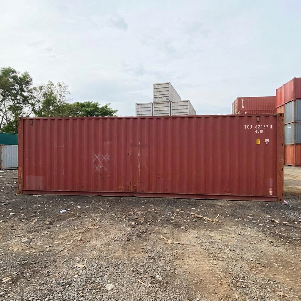 Clean Used 40ft Shipping Container — 40ft — used — storage containers (image 6 of 6)