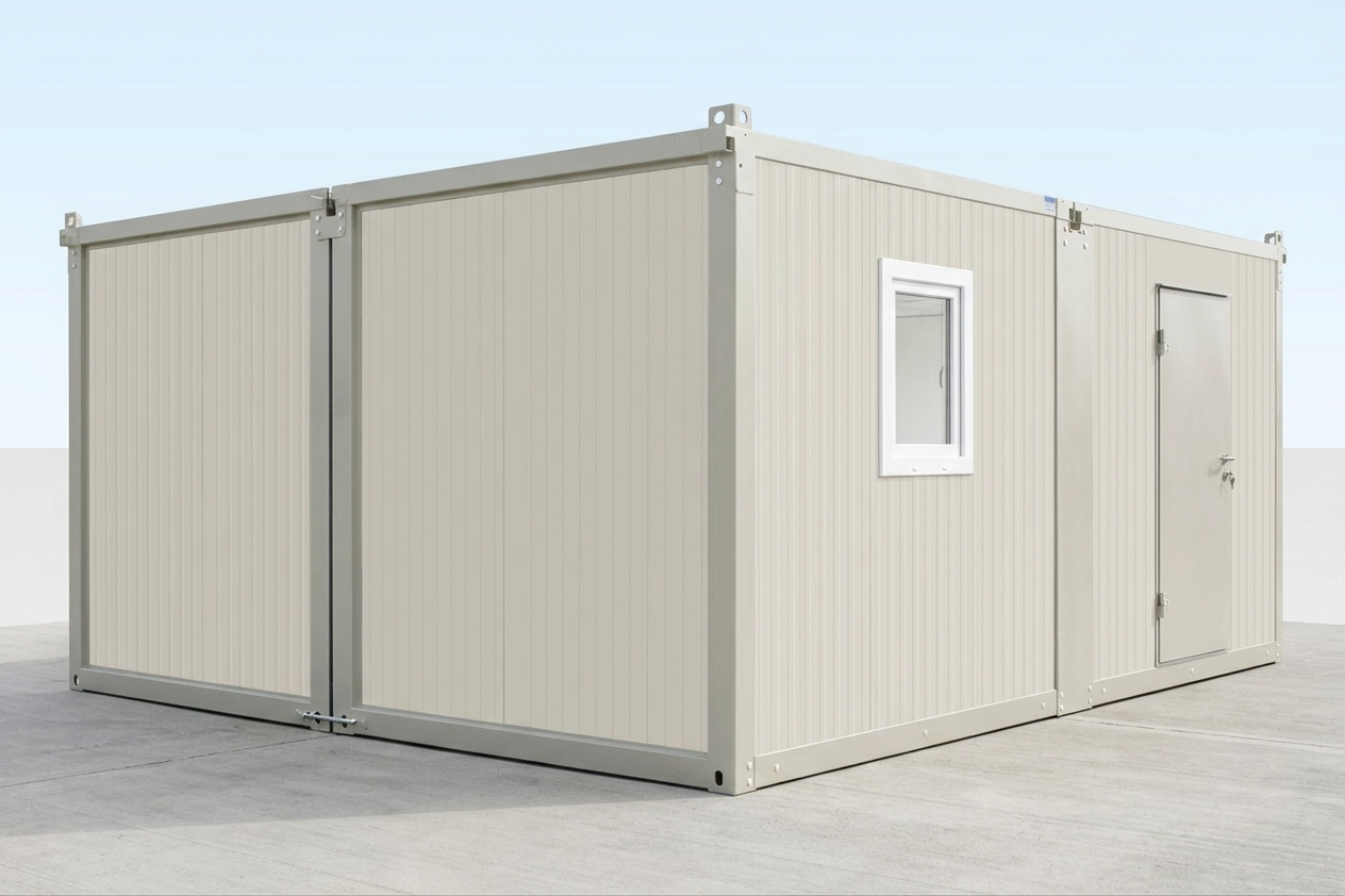 6.5m x 4.6m Side Linked Flat Pack Container Office — new — container offices (image 5 of 6)