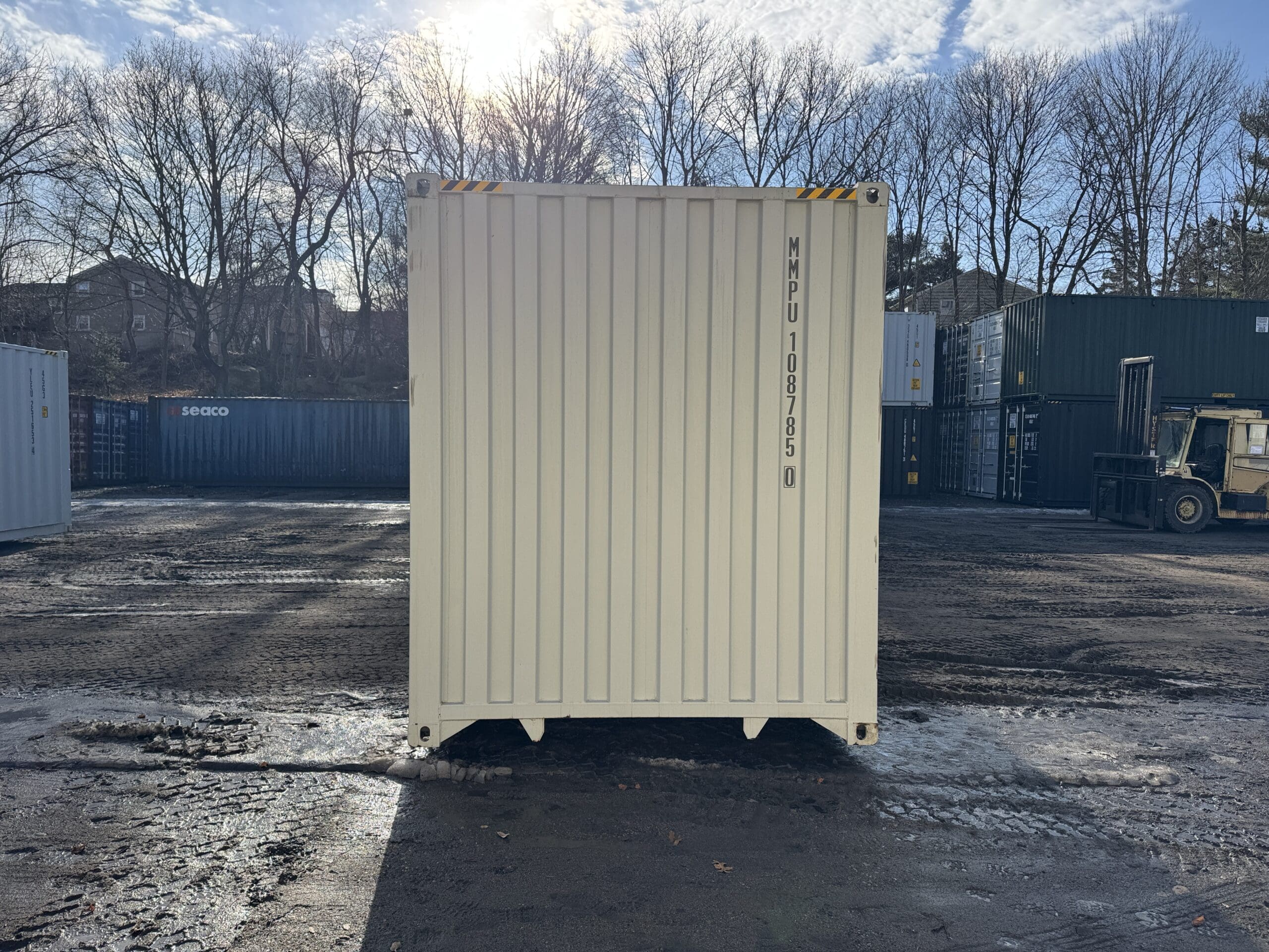 40ft New High Cube Shipping Container – Wind & Watertight – Lt Gray — 40ft — new (image 11 of 12)