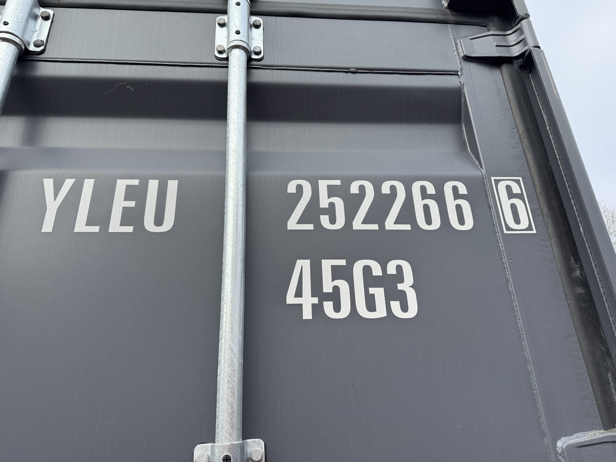 40ft New High Cube Shipping Container – Wind & Watertight – Dk Gray — 40ft — new (image 2 of 12)
