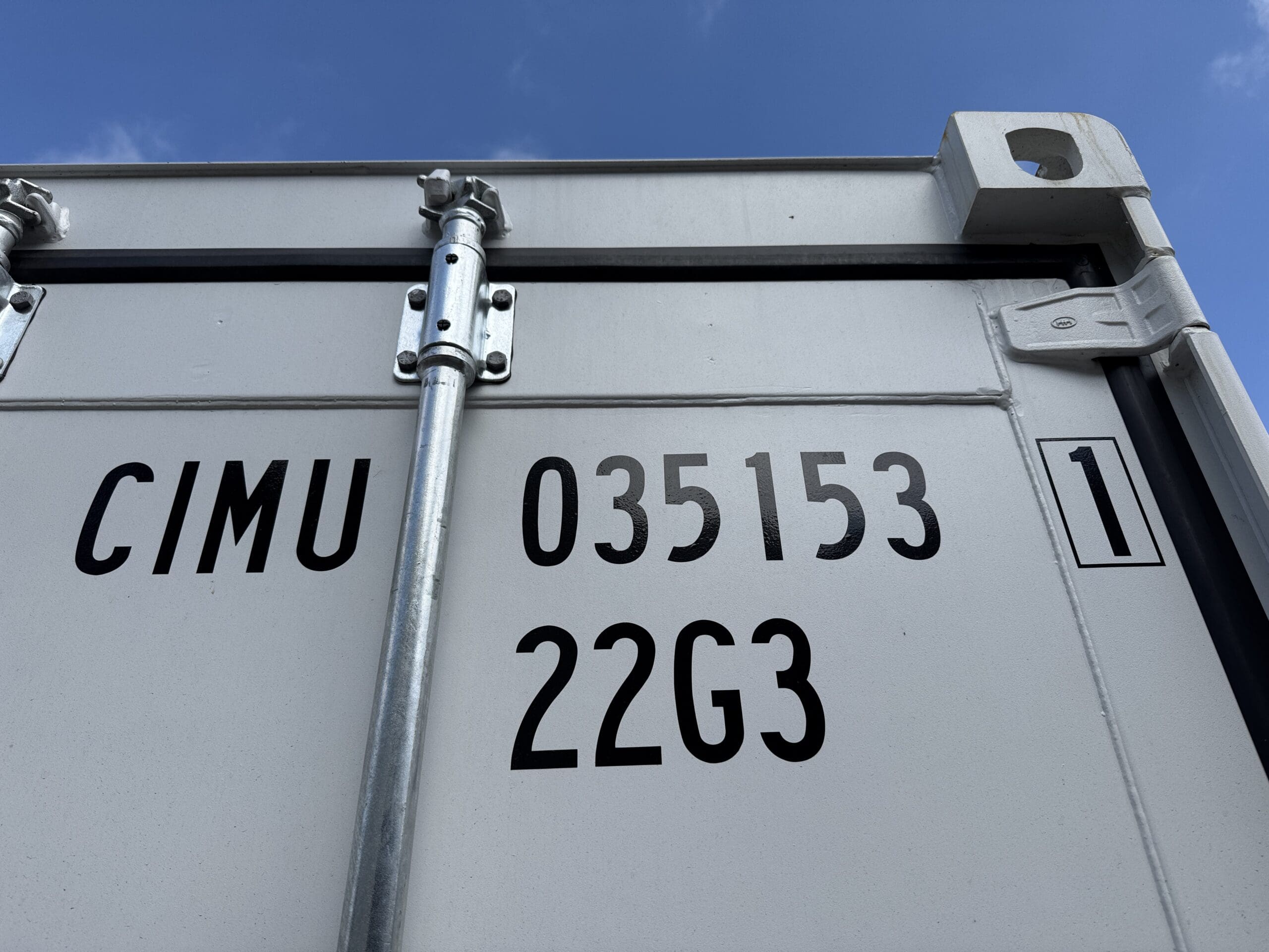20ft New Shipping Container – Wind & Watertight – White — 20ft — new (image 2 of 12)