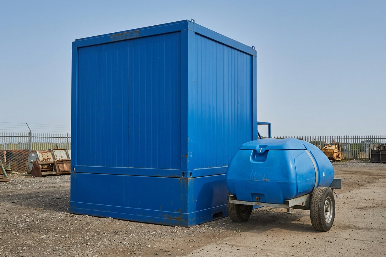 Double Mains Toilet Waste Tank — new — sanitation units (image 5 of 6)