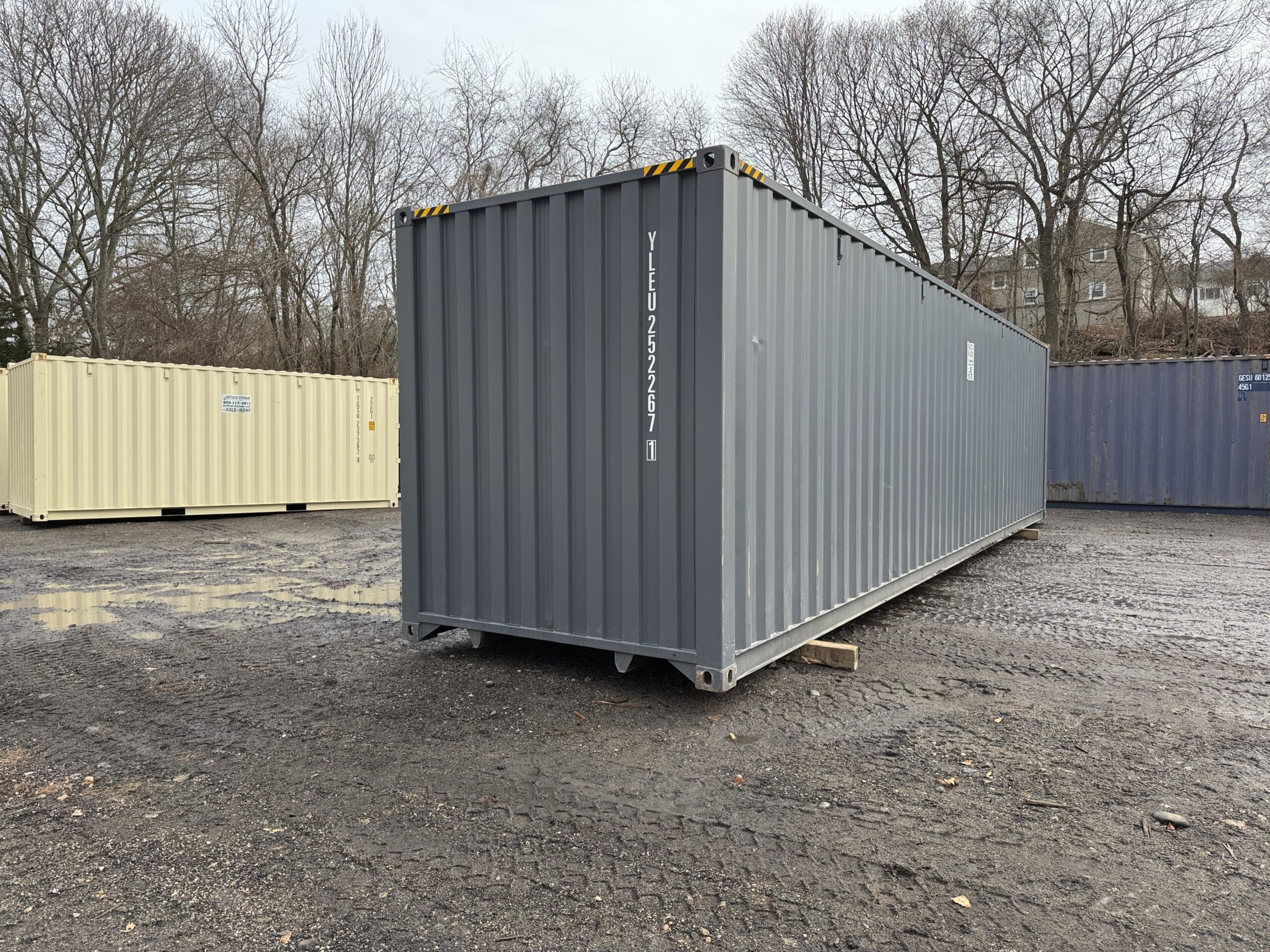 40ft New High Cube Shipping Container – Wind & Watertight – Dk Gray — 40ft — new (image 12 of 12)