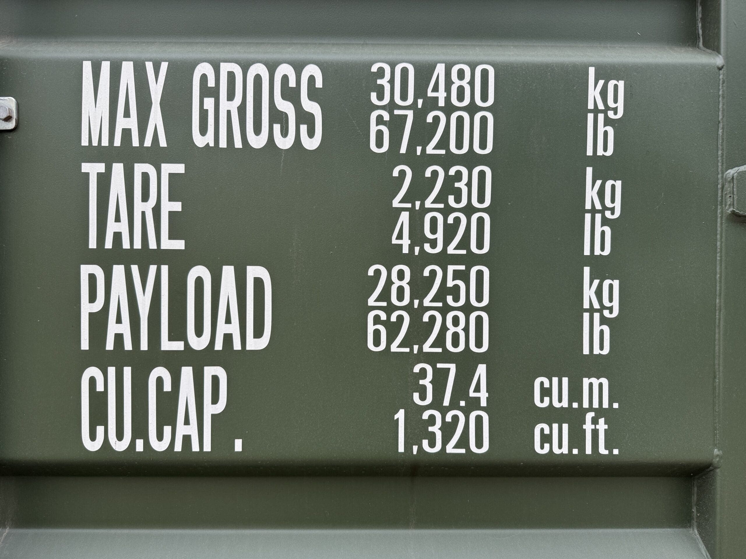 20ft New High Cube Shipping Container – Wind & Watertight – Green — 20ft — new (image 4 of 12)