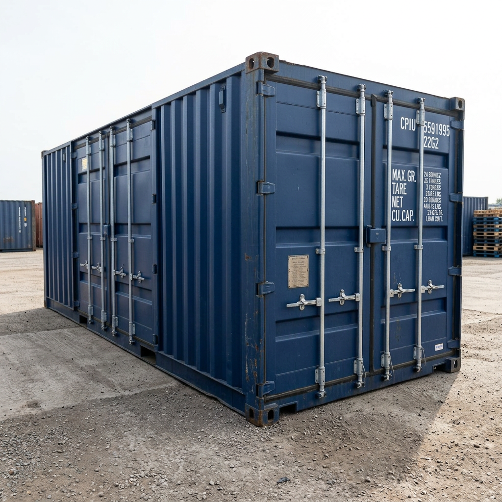 20Ft X 8Ft Open Side Bunded Open Mesh Floor Store — 20ft — new — storage containers (image 5 of 6)