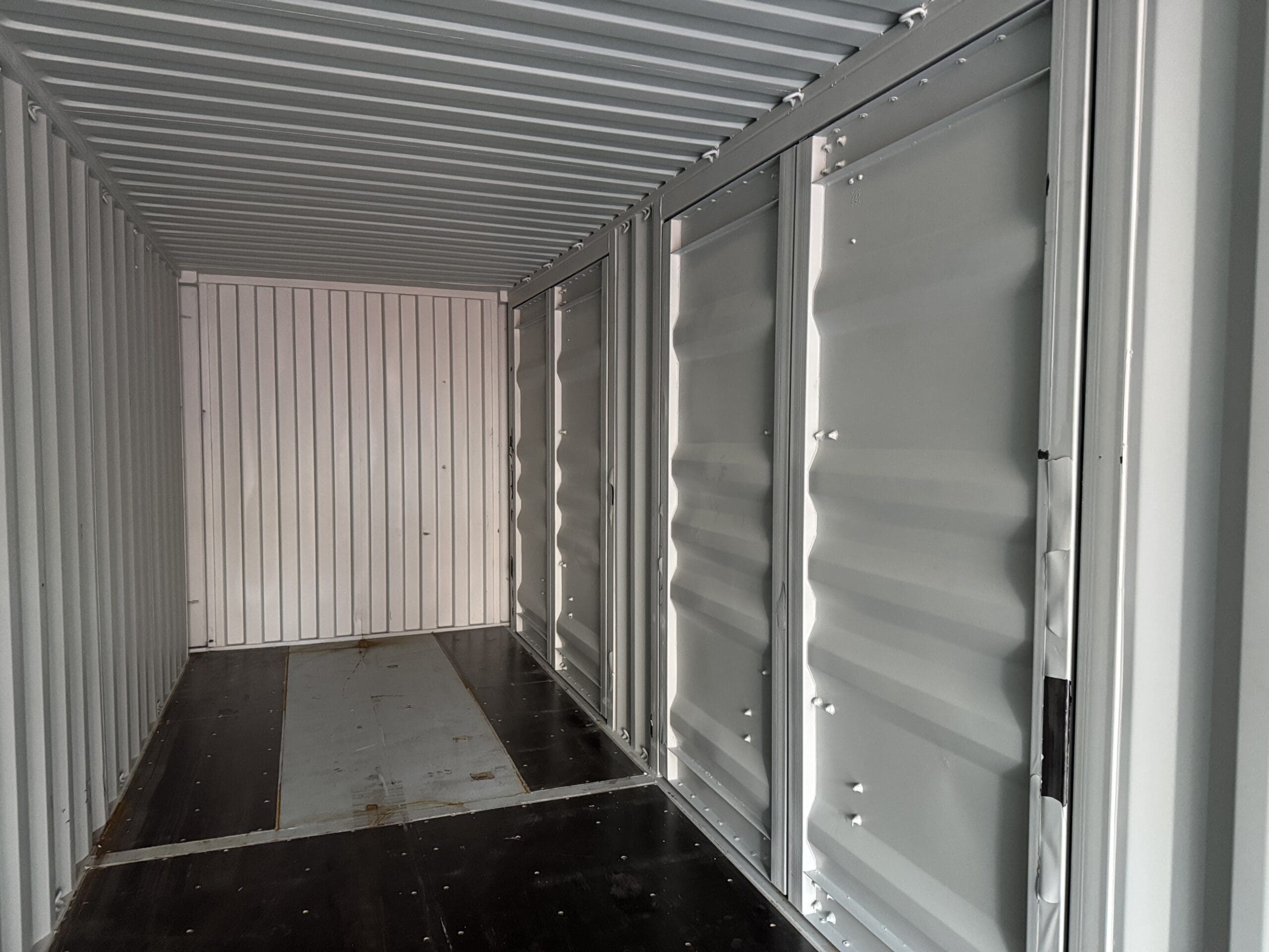 40ft New High Cube Shipping Container – Wind & Watertight – Gray — 40ft — new (image 9 of 12)