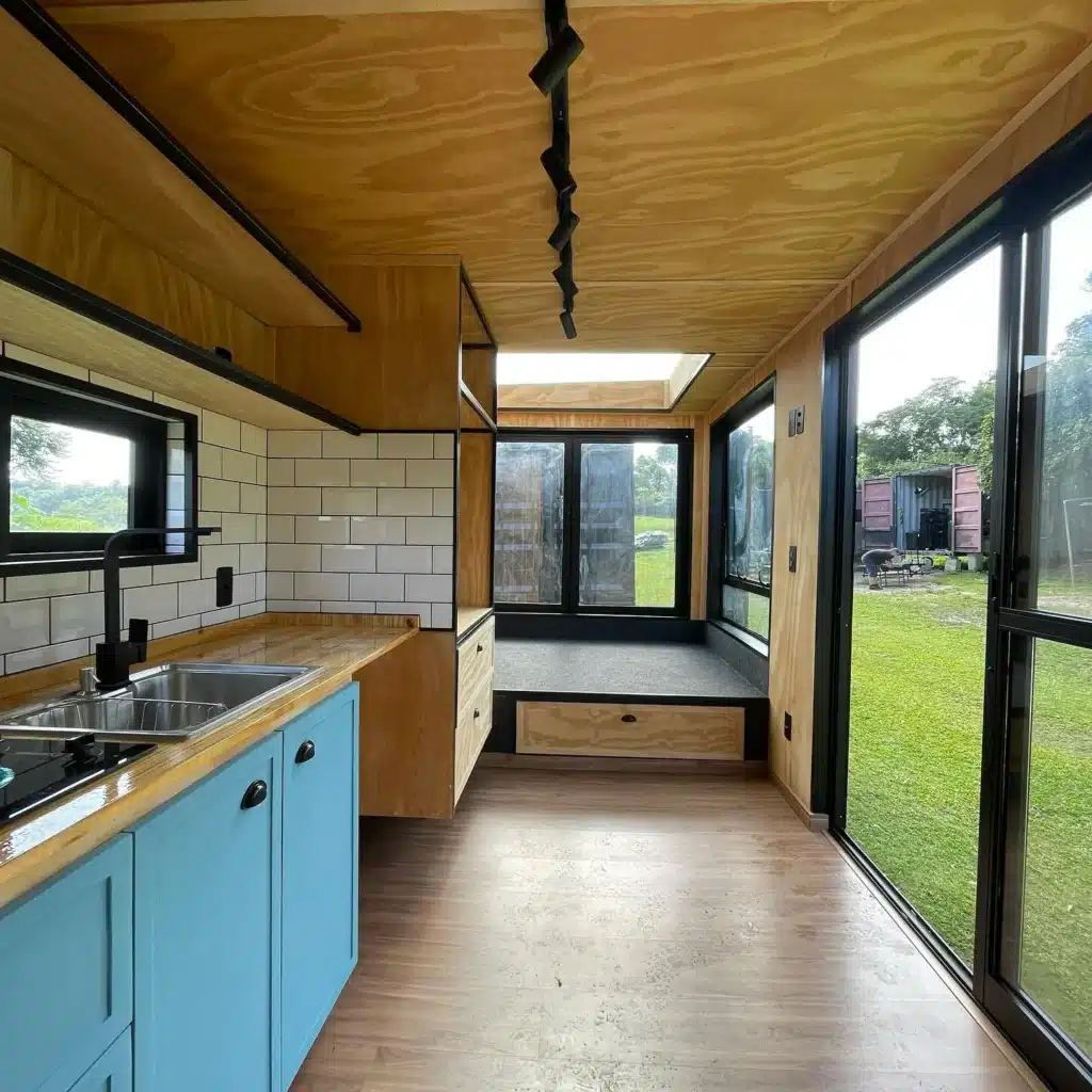 Custom 20ft Cozy Cabin Container House — 20ft — new (image 8 of 24)