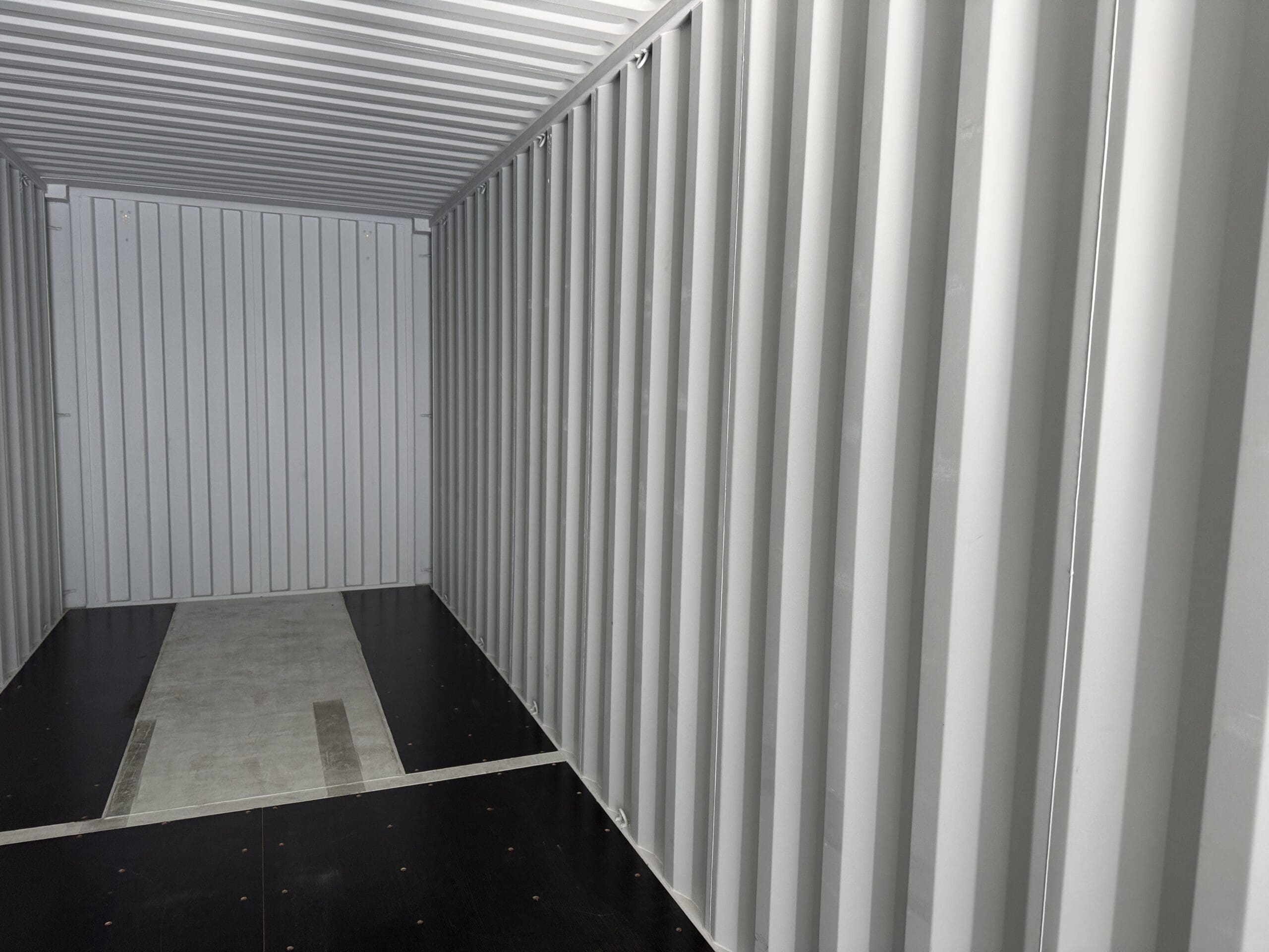 40ft New High Cube Shipping Container – Wind & Watertight – Gray — 40ft — new (image 7 of 12)