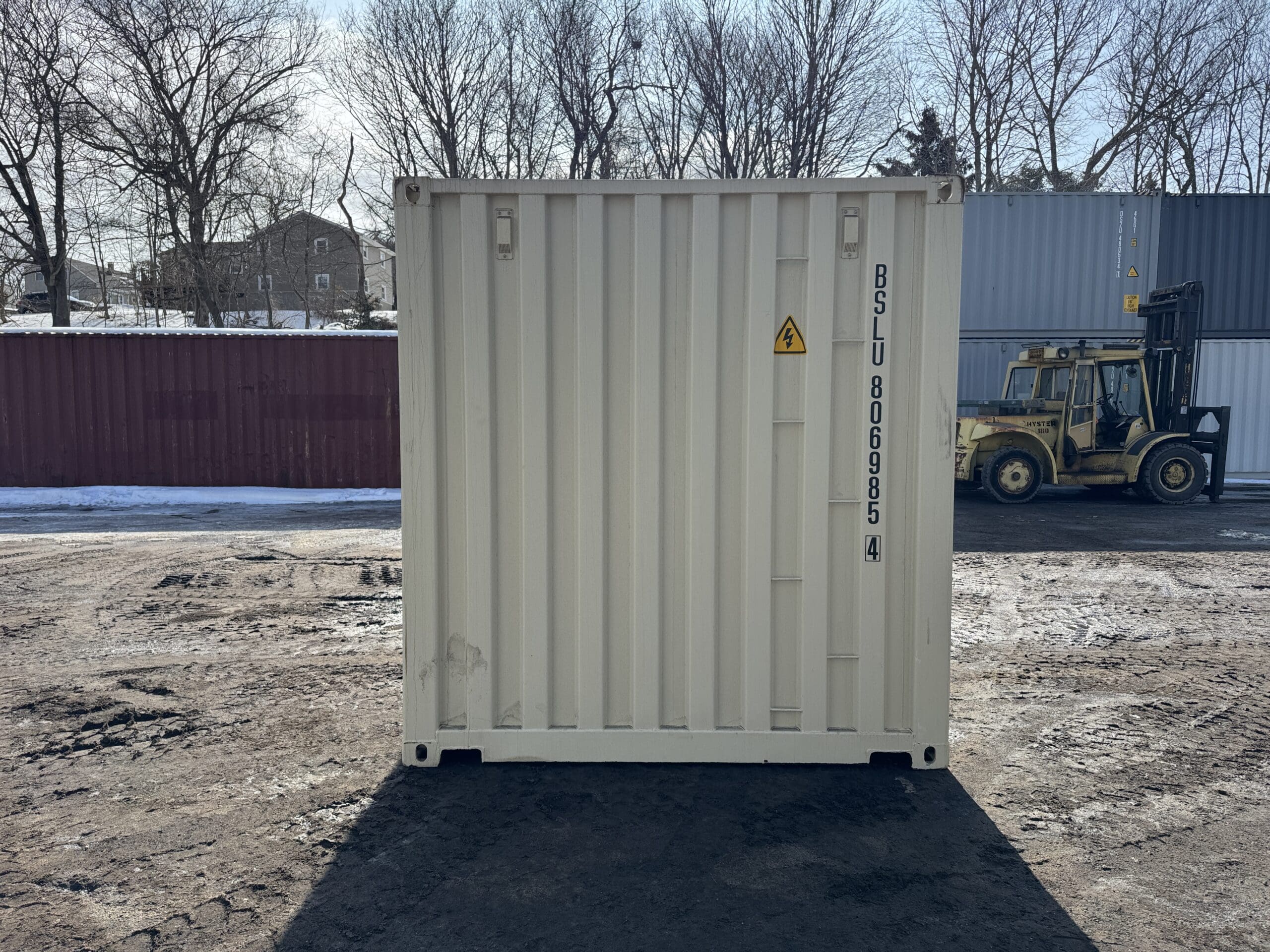 20ft New Shipping Container – Wind & Watertight – Beige — 20ft — new (image 11 of 12)