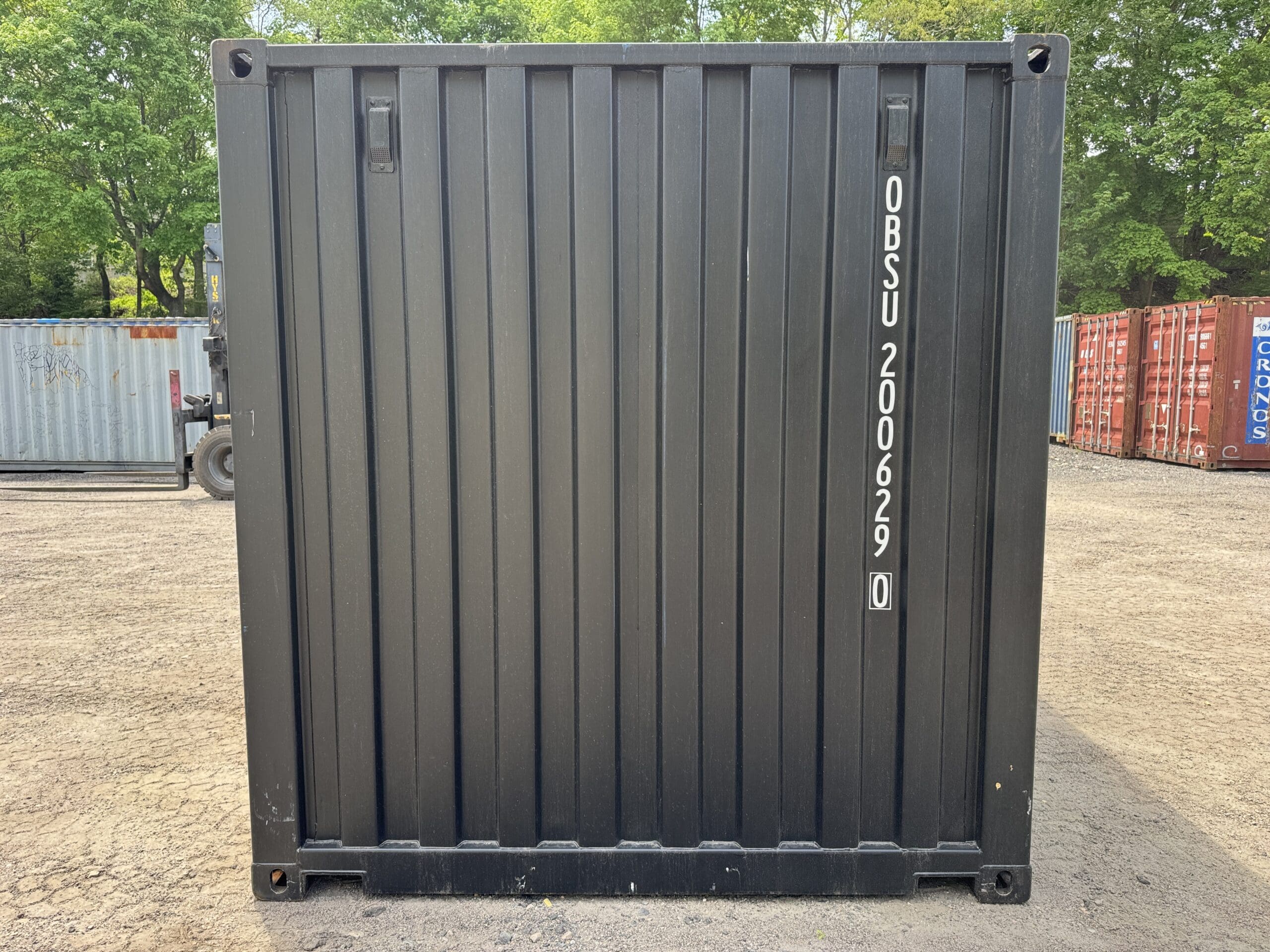 20ft New Shipping Container – Wind & Watertight – Black — 20ft — new (image 9 of 12)