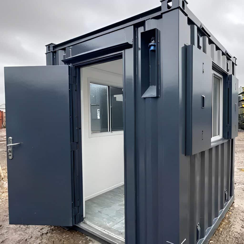 7Ft x 7Ft Shipping Container Office | Portable Building | Anti-Vandal Building — 20ft — new (image 5 of 7)