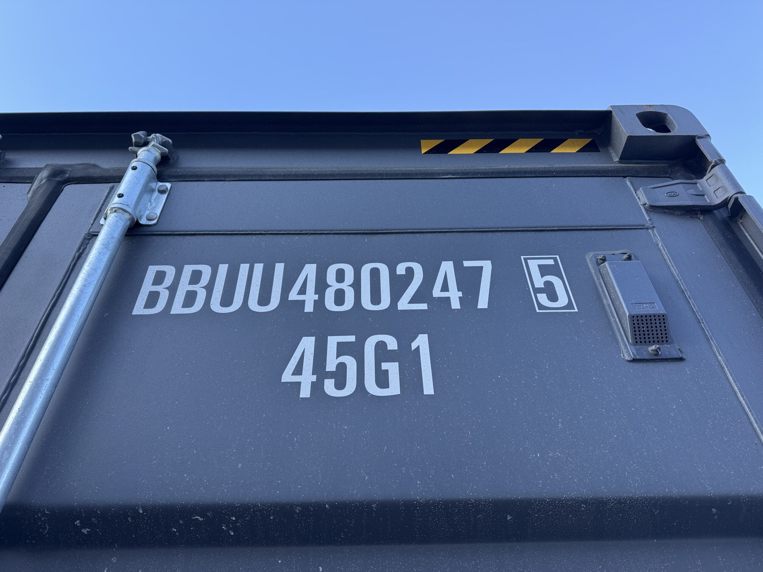 40ft New High Cube Shipping Container – Wind & Watertight – Gray — 40ft — new (image 2 of 12)