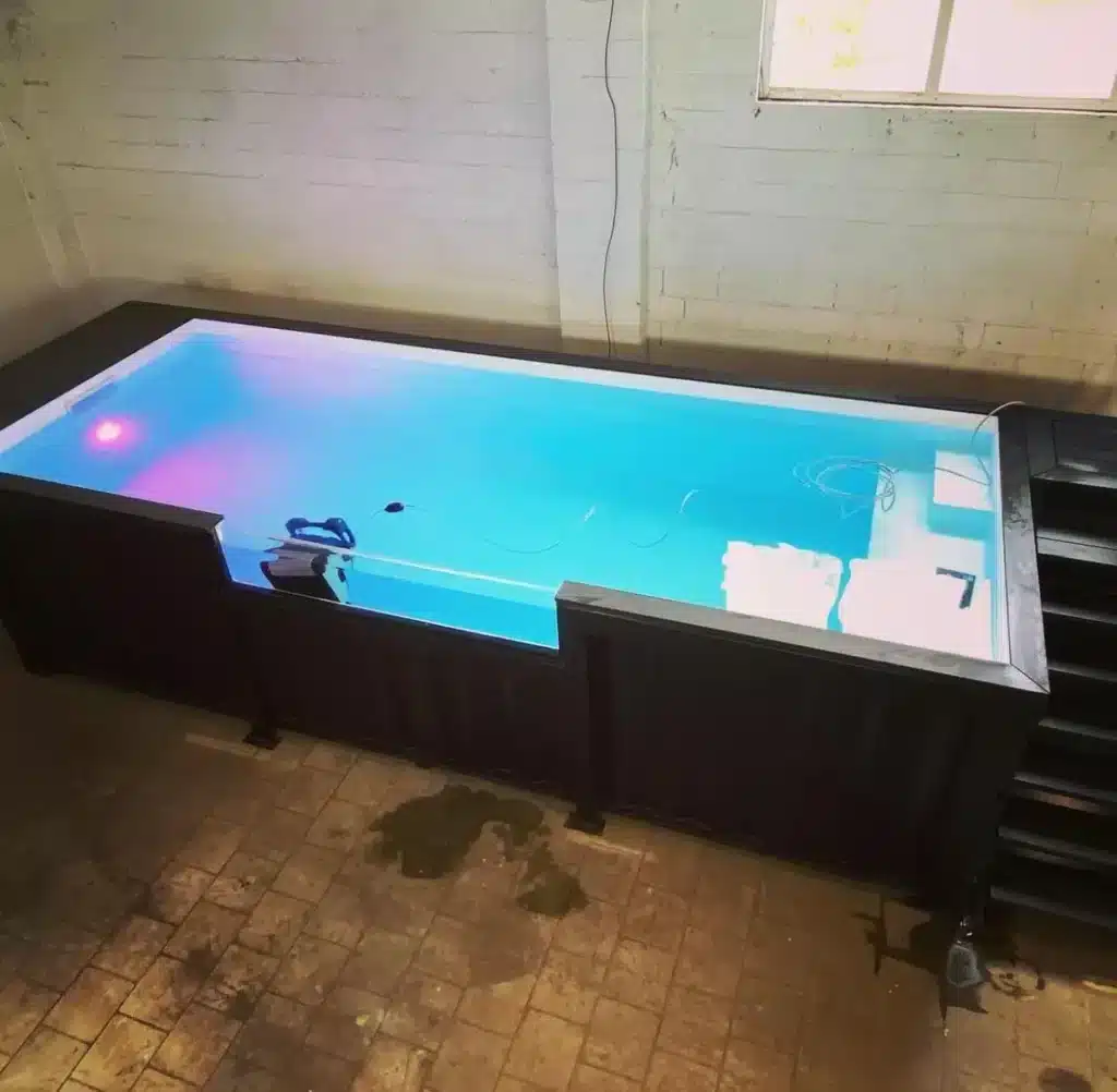 20ft Container Swimming Pool – Steel Container Pool with Filtration System — 20ft — new (image 4 of 8)