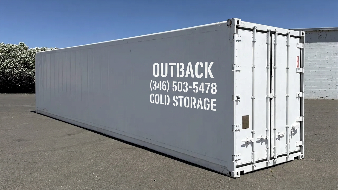 40ft Used High Cube Refrigerated Shipping Container