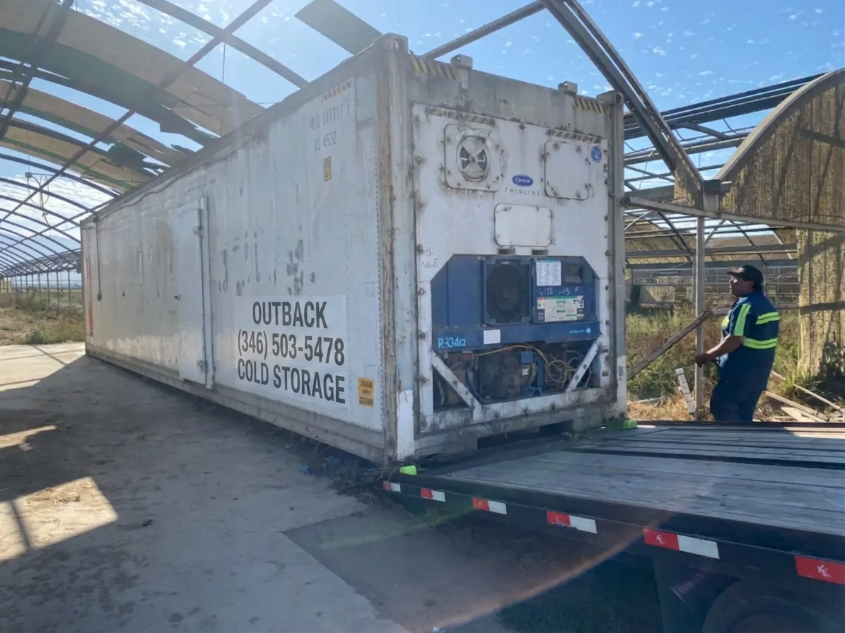 Used 40ft Refrigerated Shipping Container – With Custom Side Door Access — 40ft refrigerated container (image 5 of 6)