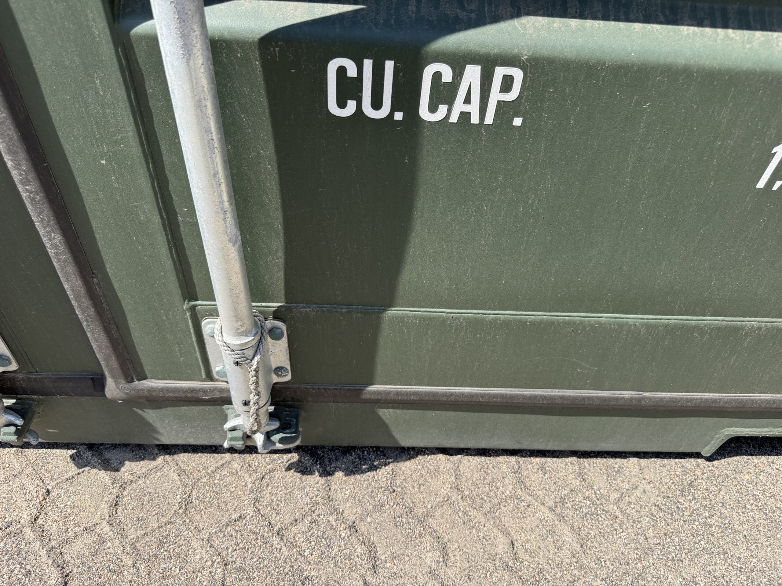 20ft New Shipping Container – Wind & Watertight – Green — 20ft — new (image 7 of 12)