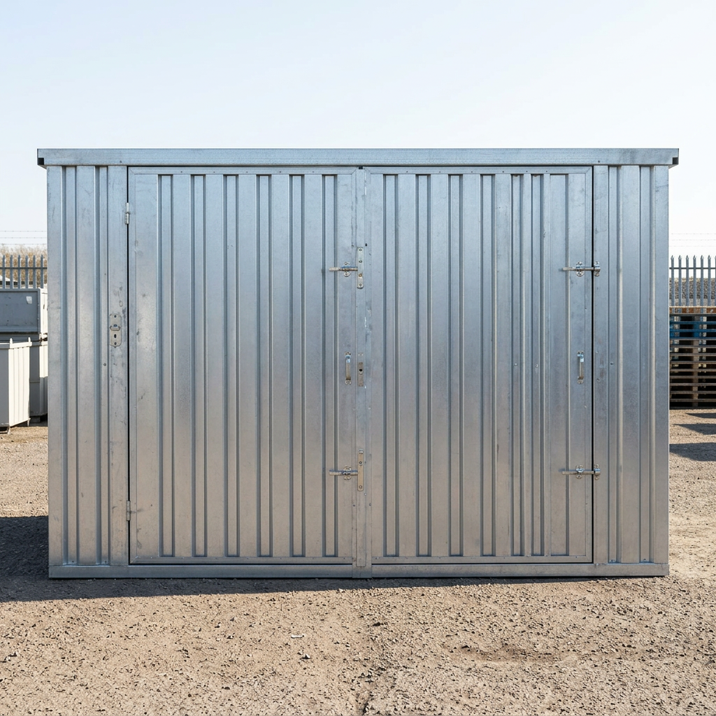 3M X 4.2M Side Linked Flat Pack Container Bundle (Galvanised) — new — storage containers (image 6 of 6)