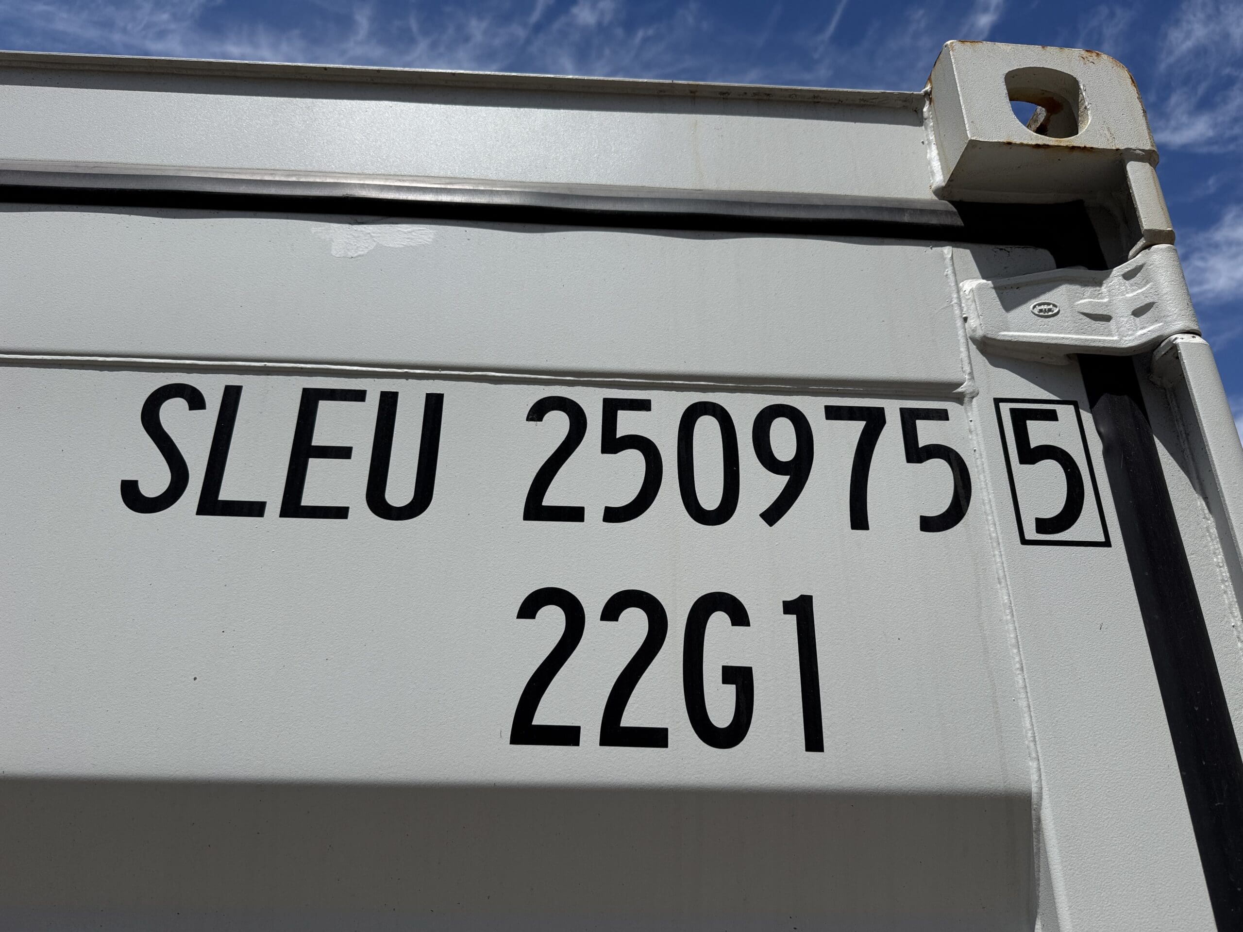 20ft New Shipping Container – Wind & Watertight – Gray — 20ft — new (image 2 of 12)