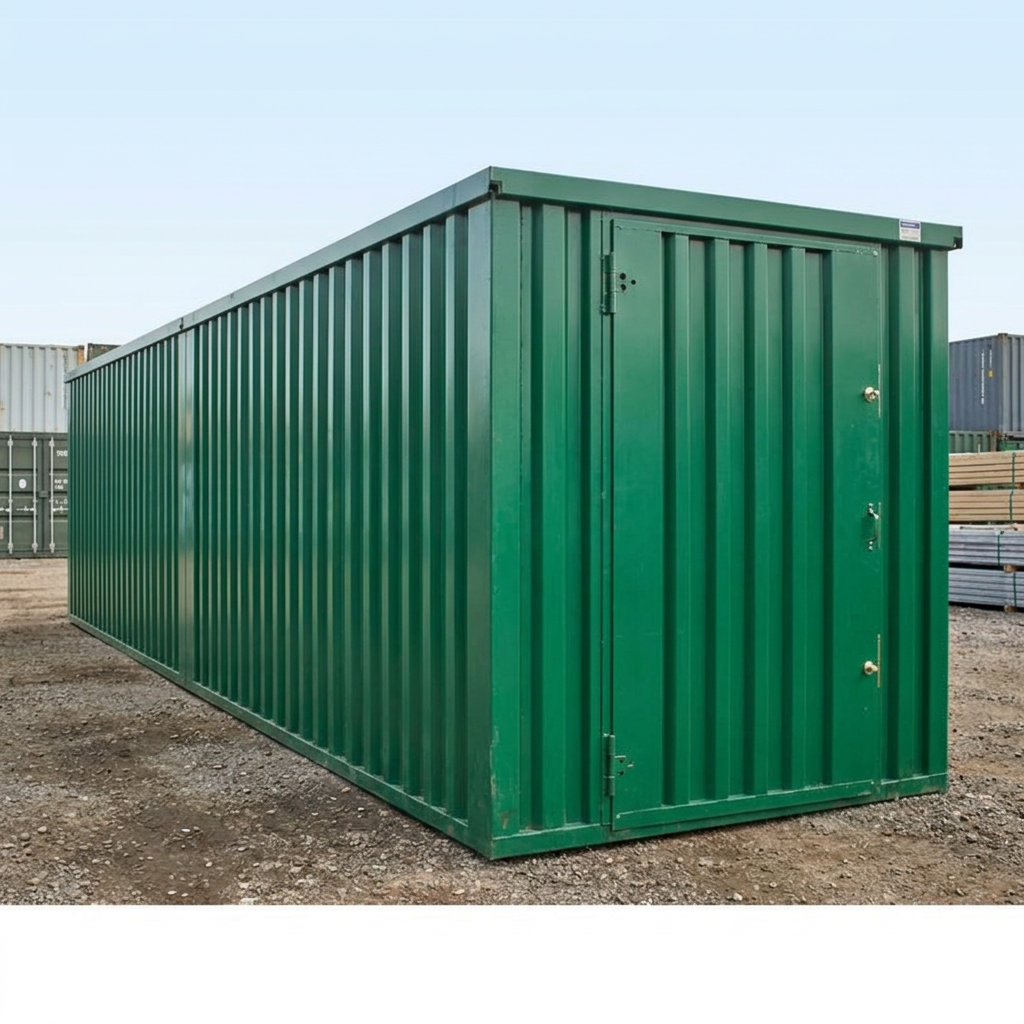 8M X 2.1M End Linked Flat Packed Container Bundle (Powder Coated) — new — storage containers (image 5 of 6)