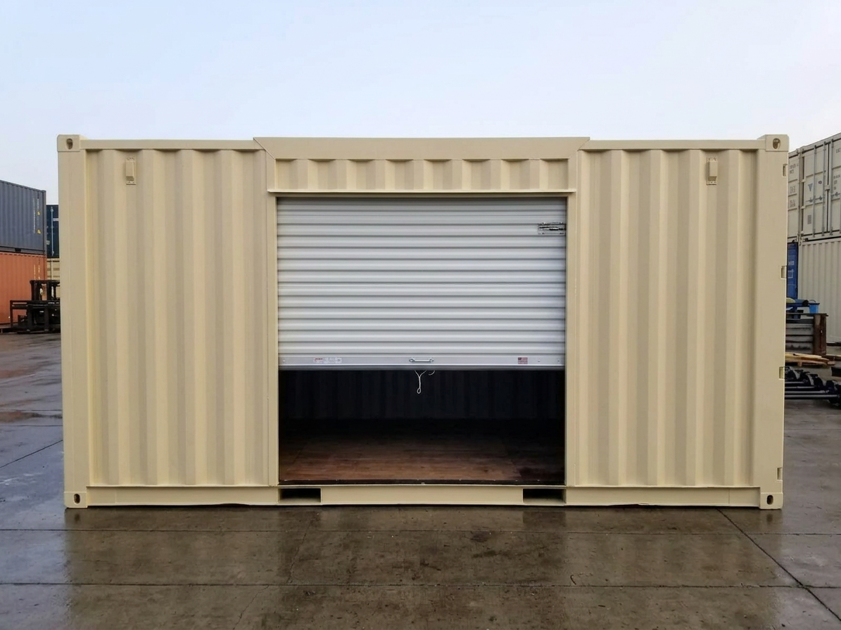 16Ft Storage Container With Roll-Up Door – Cargo Worthy Grade — 16ft — refurbished — storage containers (image 6 of 6)
