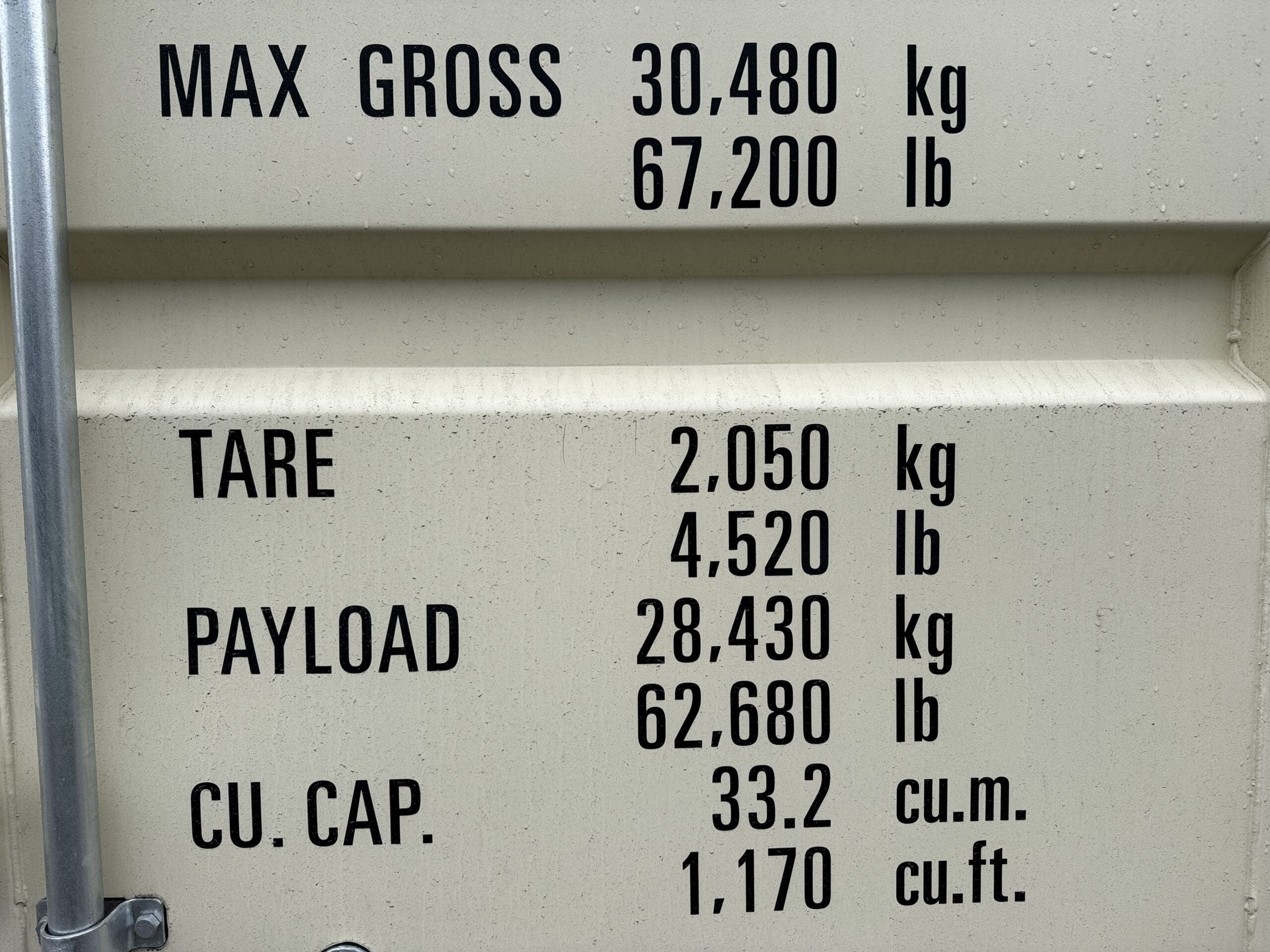 20ft New Shipping Container – Wind & Watertight – Beige — 20ft — new (image 8 of 12)