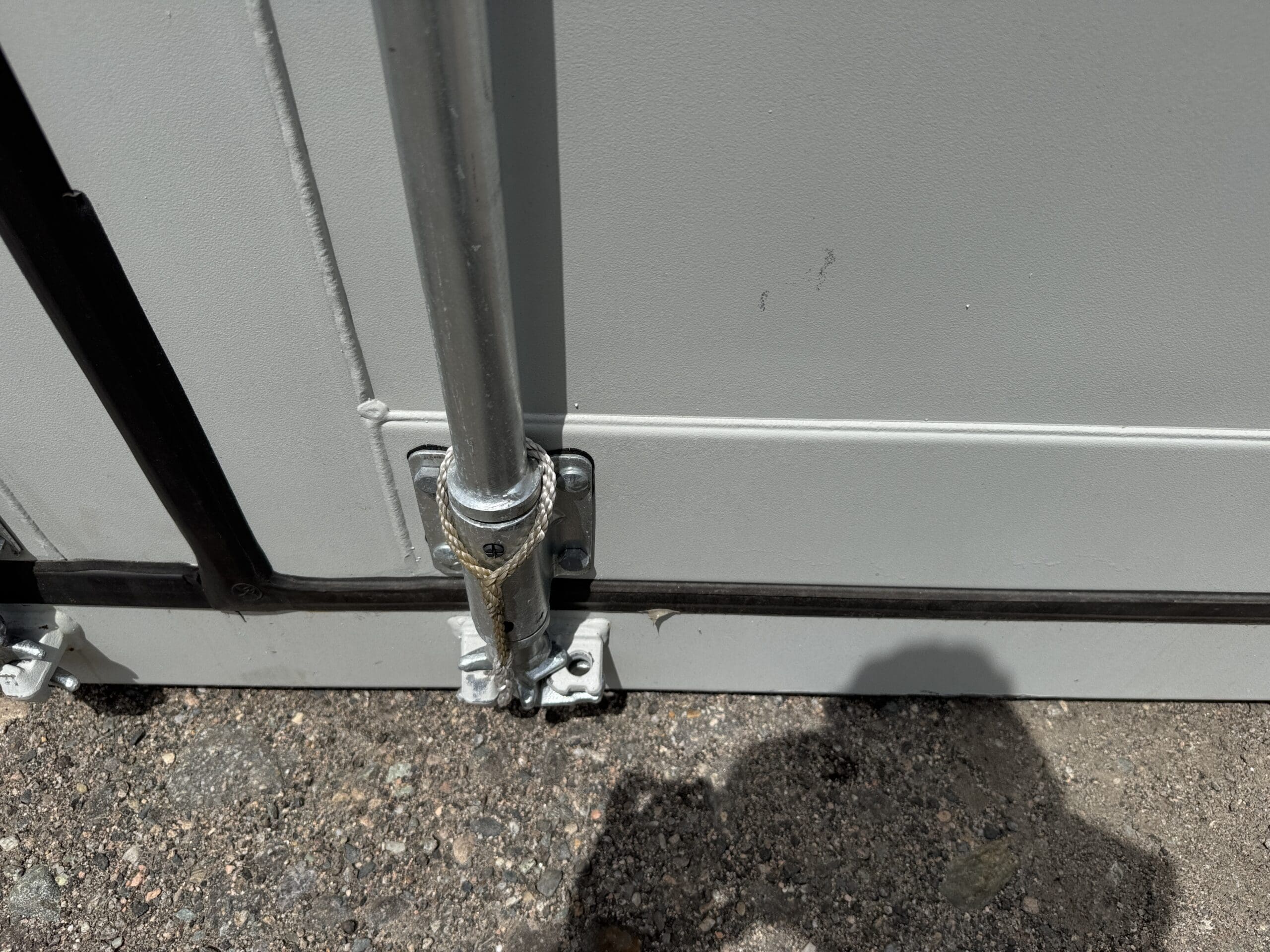 20ft New Shipping Container – Wind & Watertight – Gray — 20ft — new (image 7 of 12)