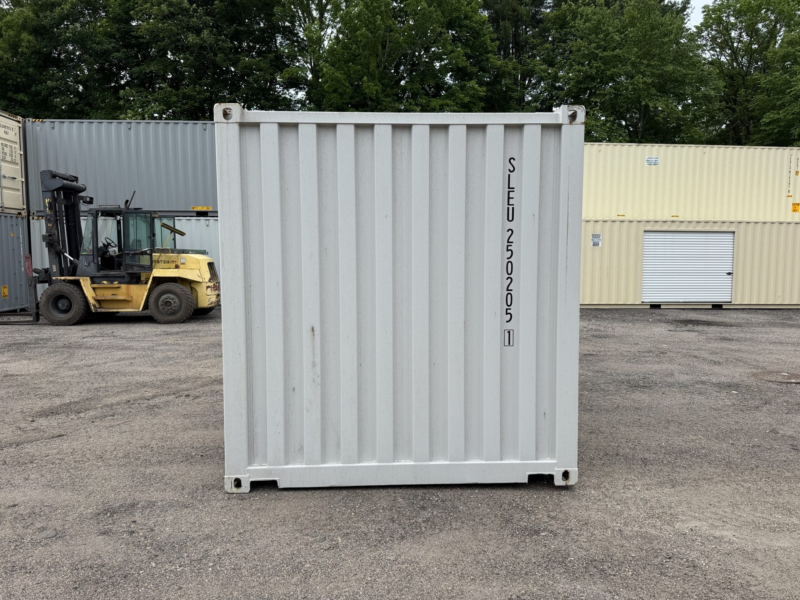 20ft New Shipping Container – Wind & Watertight – Gray — 20ft — new (image 10 of 12)