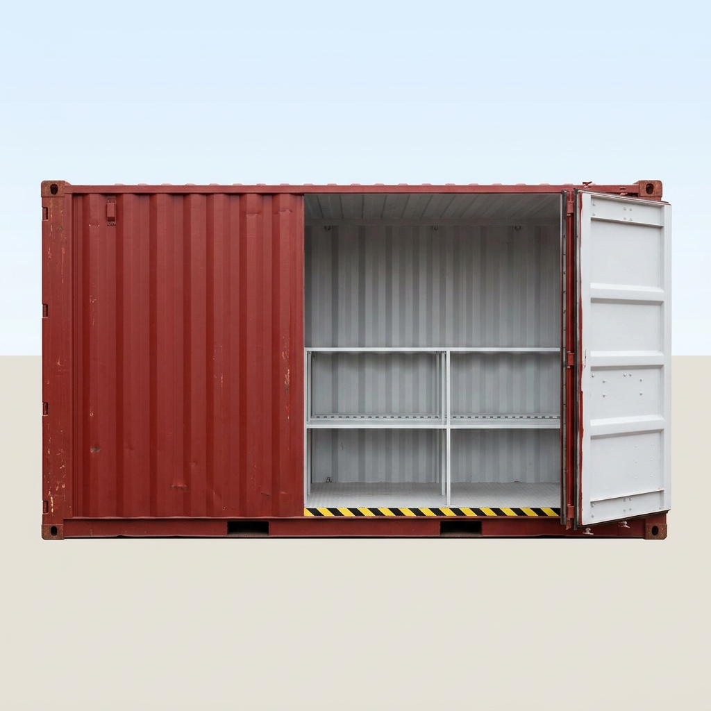 8Ft X 8Ft Raised And Flat Floor Bunded Store — 8ft — new — storage containers (image 4 of 4)