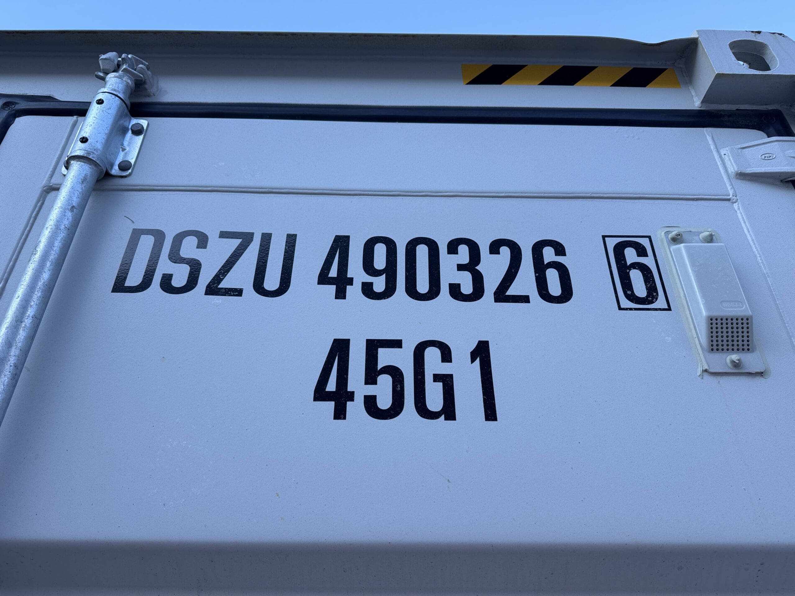 40ft New High Cube Shipping Container – Wind & Watertight – Gray — 40ft — new (image 2 of 12)