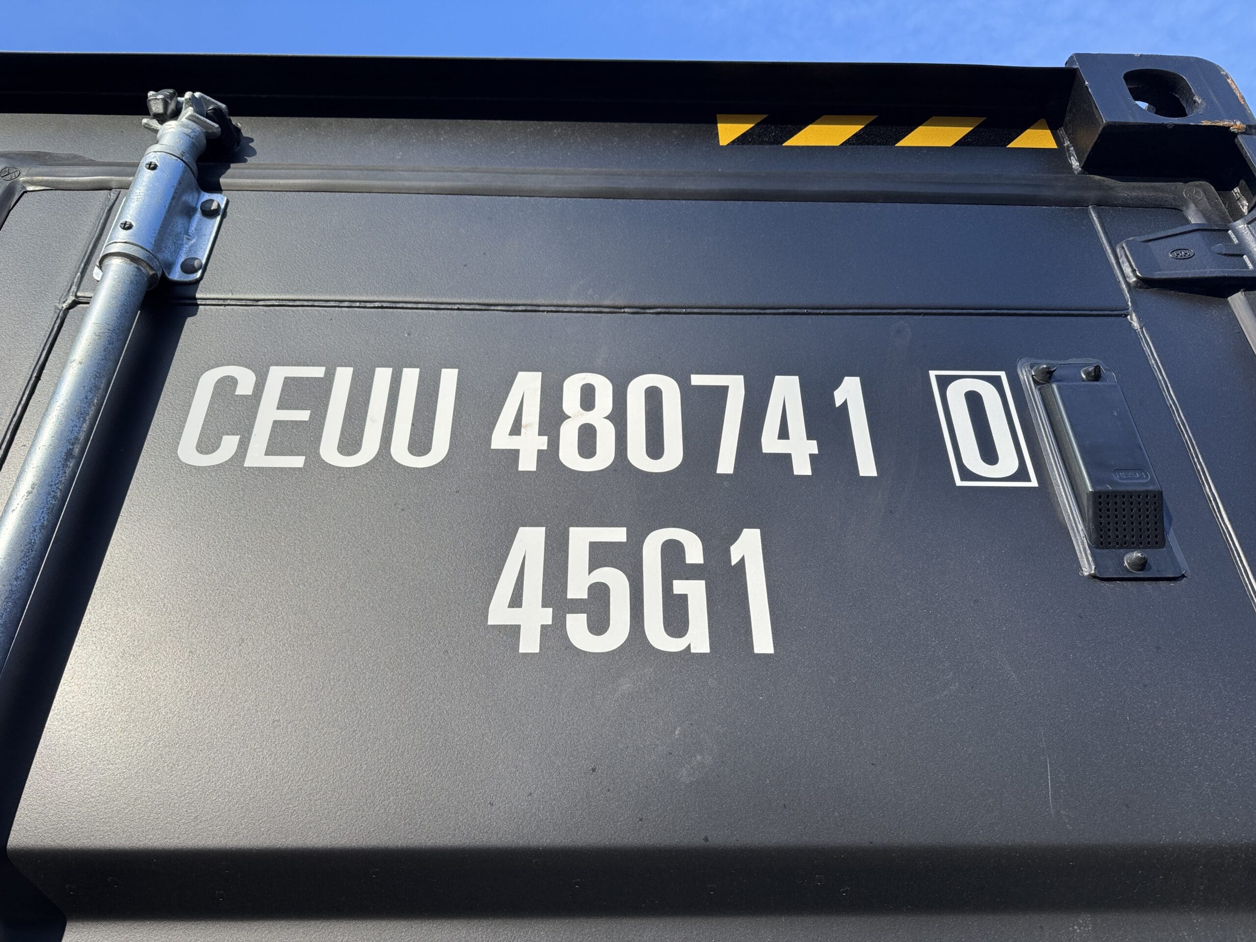 40ft New High Cube Shipping Container – Wind & Watertight – Black — 40ft — new (image 2 of 12)