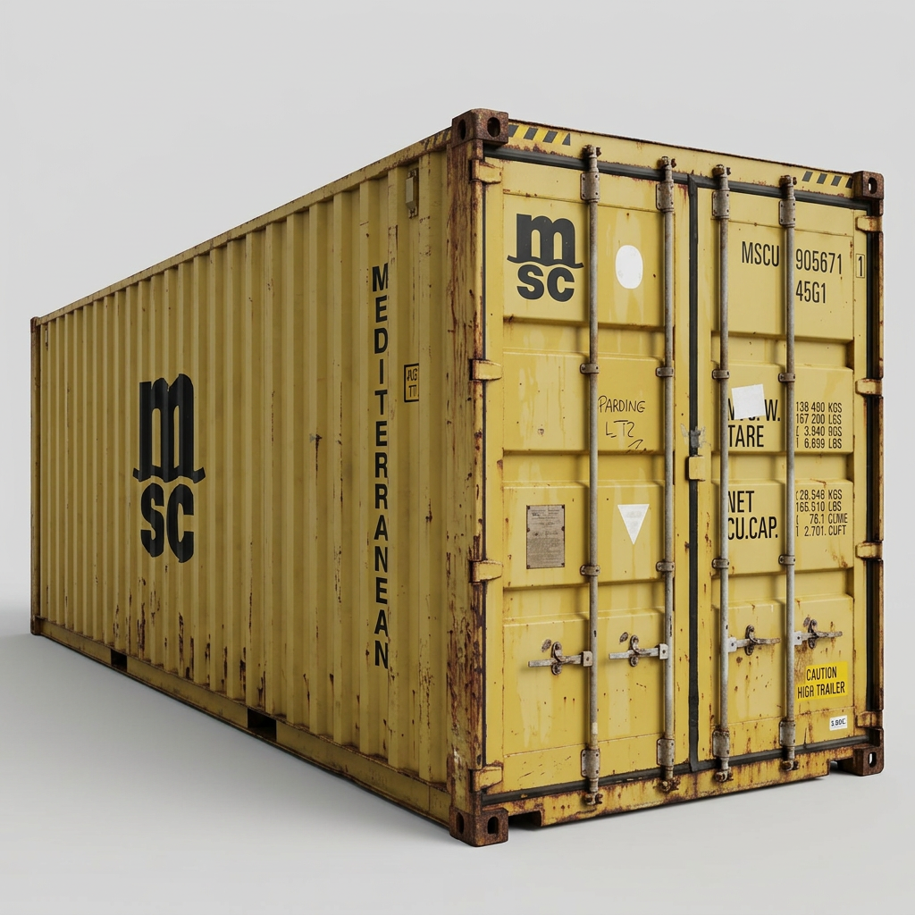 40 Ft HC Used Shipping Containers High Cube Wind And Watertight — 40ft — refurbished — storage containers (image 3 of 4)