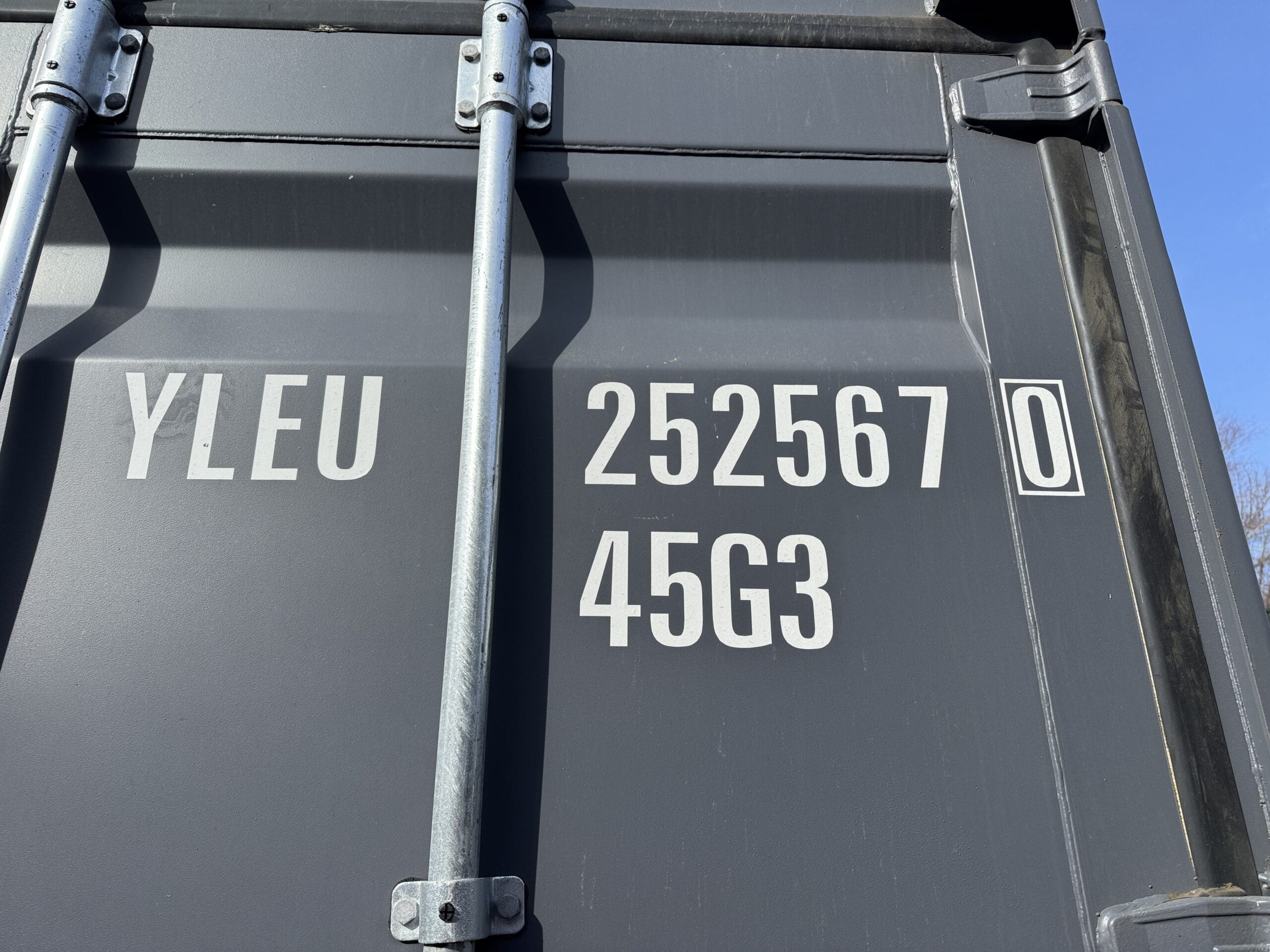 40ft New High Cube Shipping Container – Wind & Watertight – Dk Gray — 40ft — new (image 2 of 12)