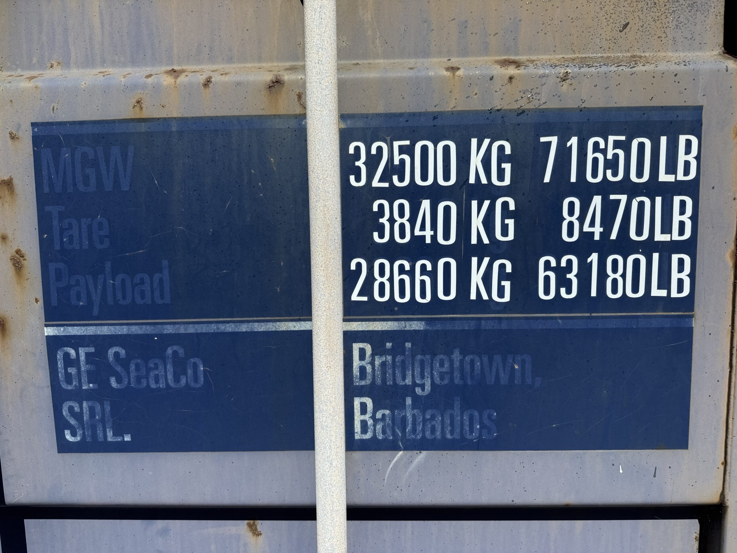 40ft Used High Cube Shipping Container – Wind & Watertight – Blue — 40ft — used (image 5 of 12)