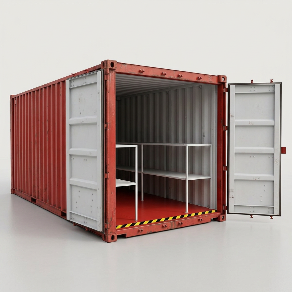 8Ft X 8Ft Raised And Flat Floor Bunded Store — 8ft — new — storage containers (image 3 of 3)
