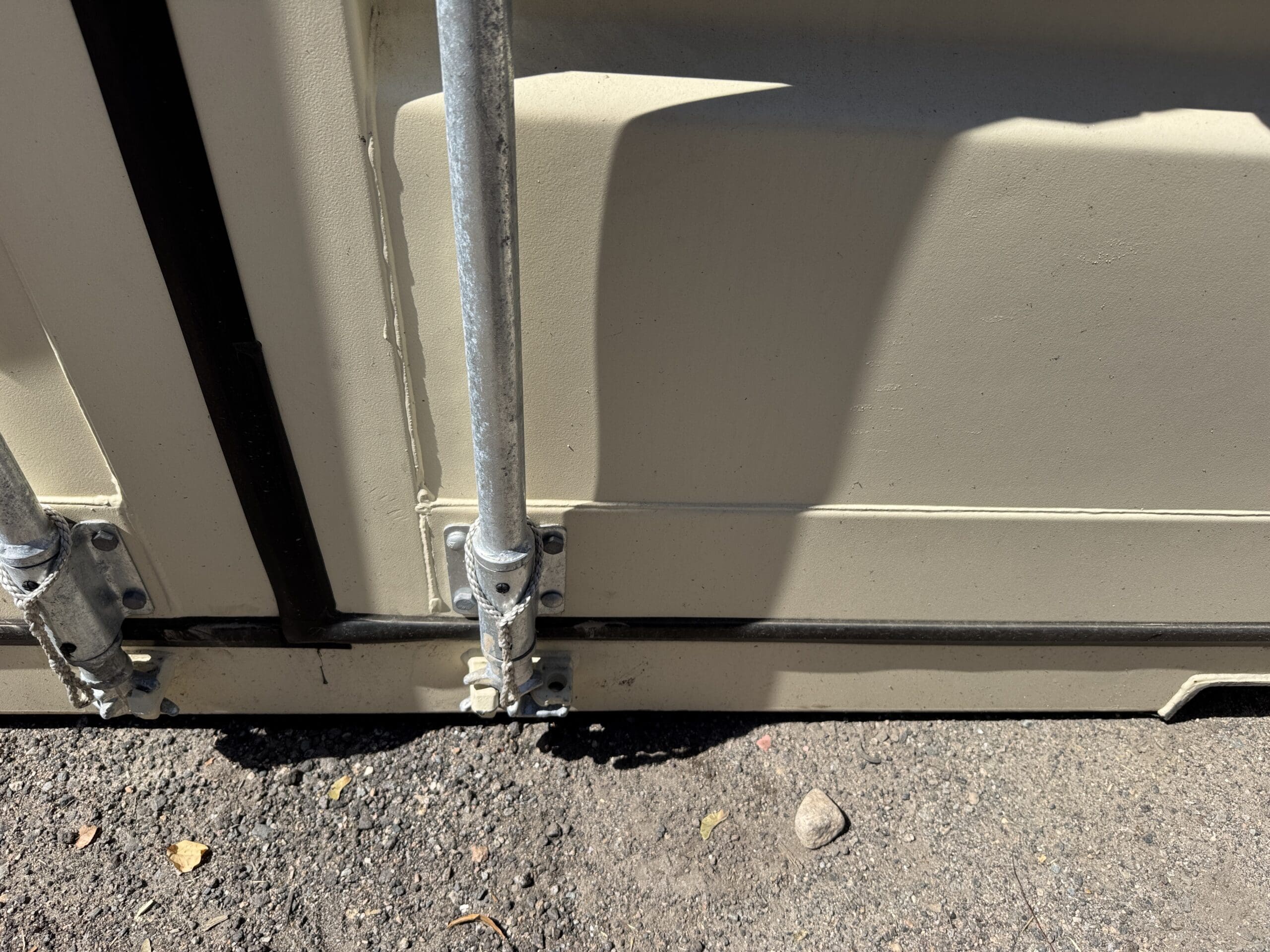 40ft New High Cube Shipping Container – Wind & Watertight – Beige — 40ft — new (image 7 of 12)
