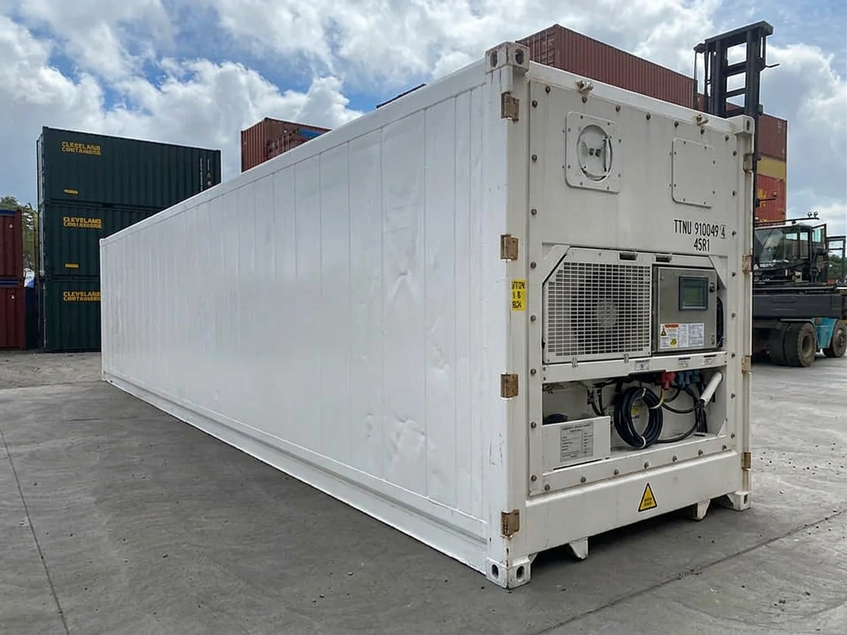 Refurbished High Cube Reefer Containers — 20ft — refurbished — refrigerated containers (image 5 of 6)