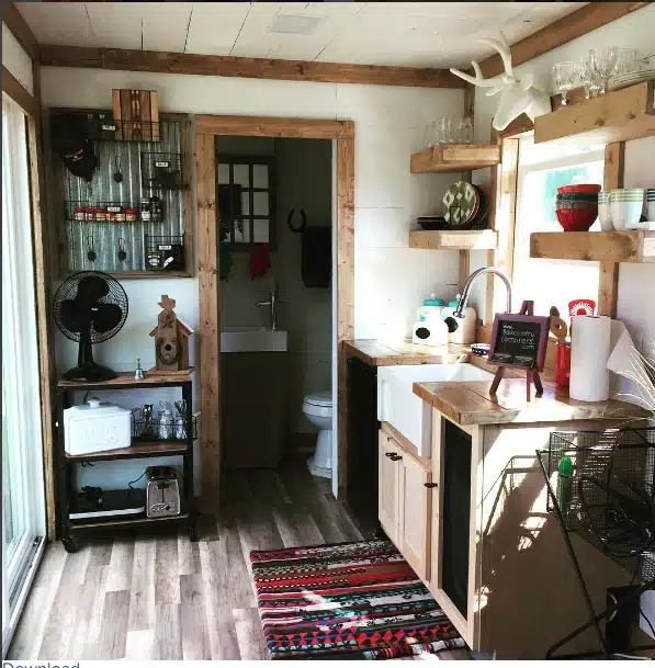 20FT Ezra Modern Container Home | Turnkey Tiny House | Portable Prefab Container Home — 20ft — new (image 14 of 17)