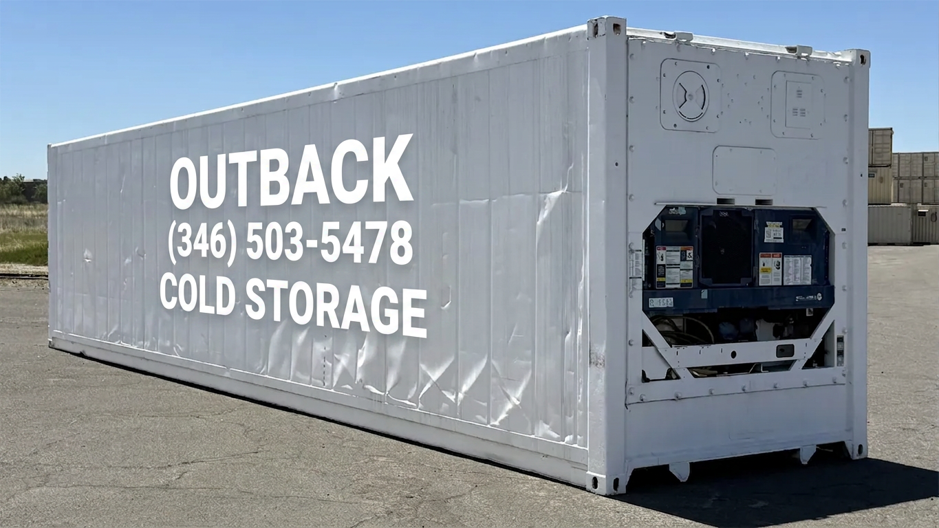 40ft Used High Cube Refrigerated Shipping Container