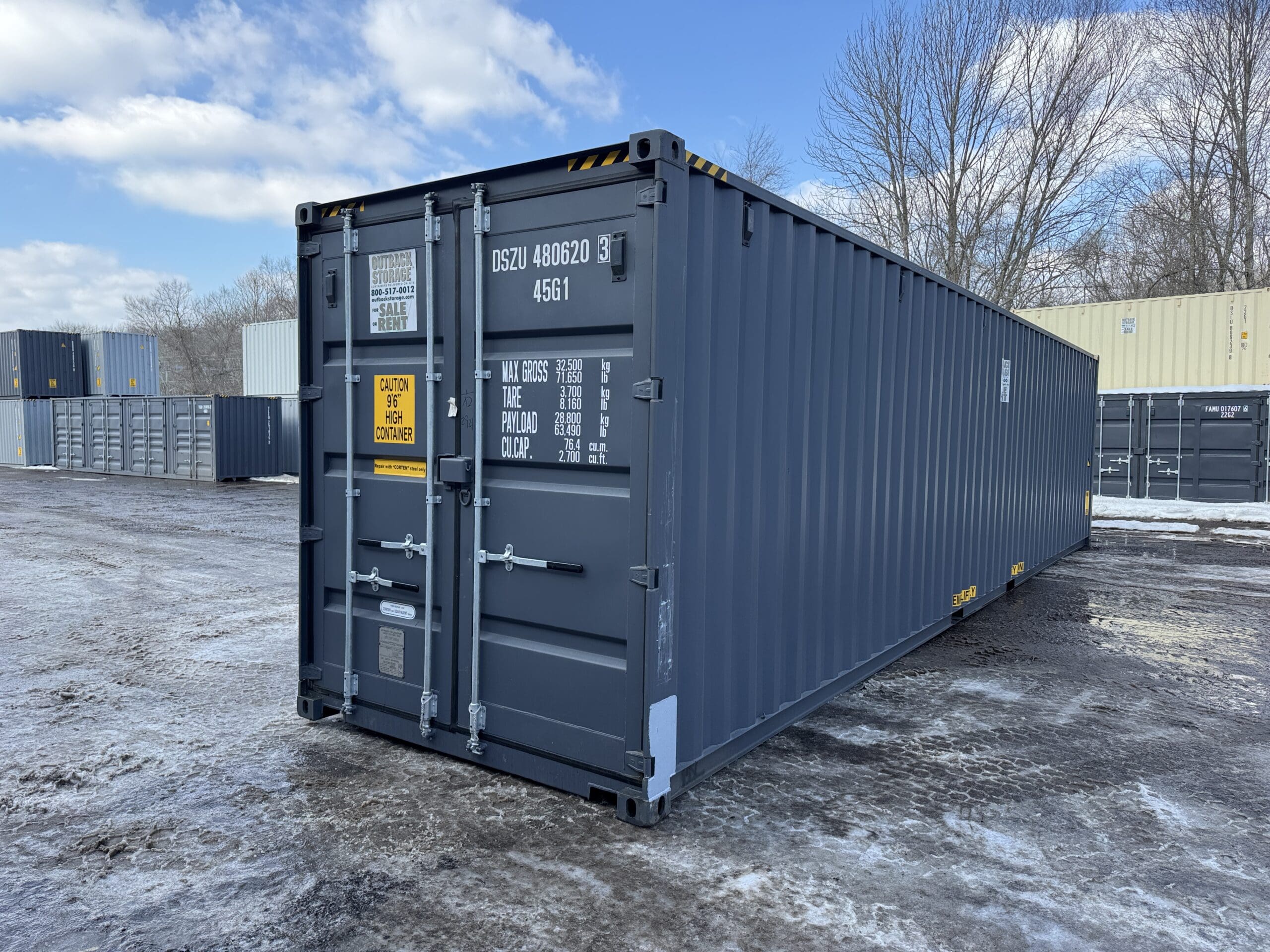 40ft New High Cube Shipping Container – Wind & Watertight — 40ft — new (image 8 of 12)