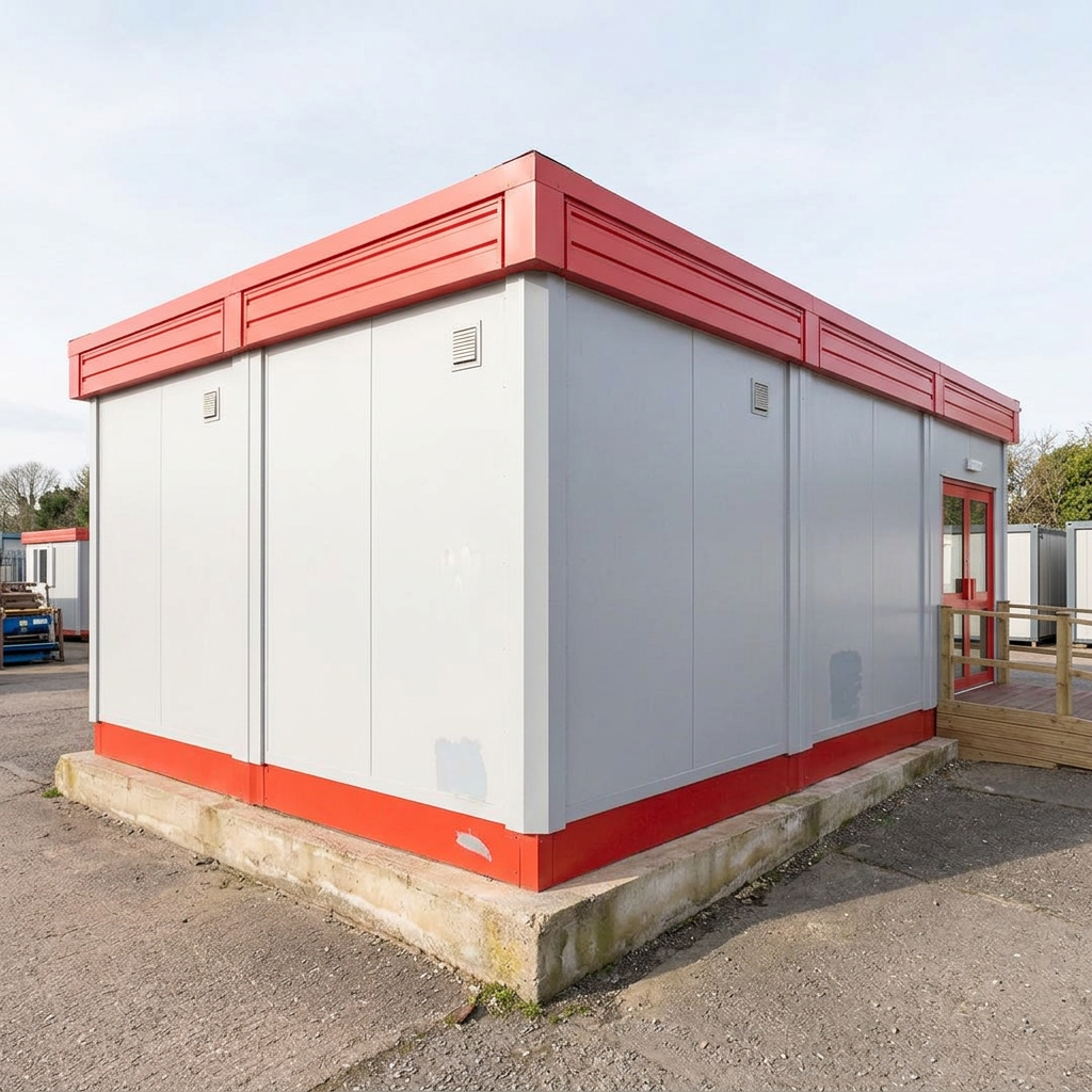 Refurbished (3 Bay) Modular Building — used — container offices (image 5 of 6)