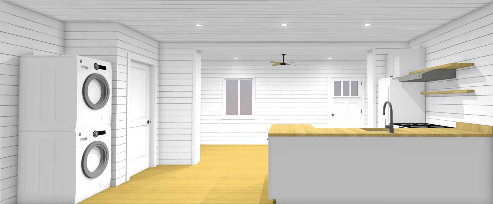 Luxury 2 Bedroom Shipping Container Home | The Clark | Two 40ft Containers — 40ft — new (image 5 of 19)