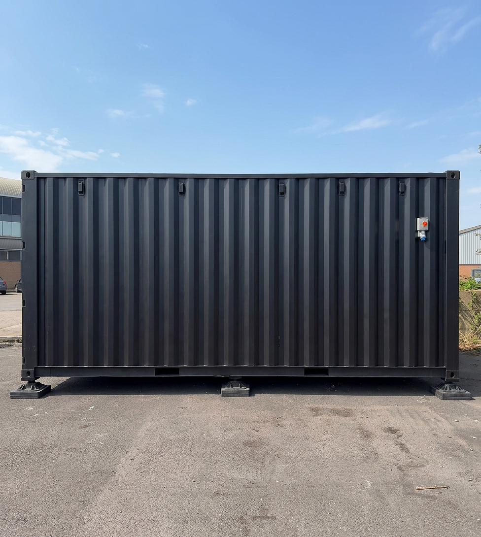 40x16ft — CUSTOM — Shipping Container Conversion — GYM — Portable Space — No 1004 — 40x16FT — used-refurbished — custom builds (image 6 of…