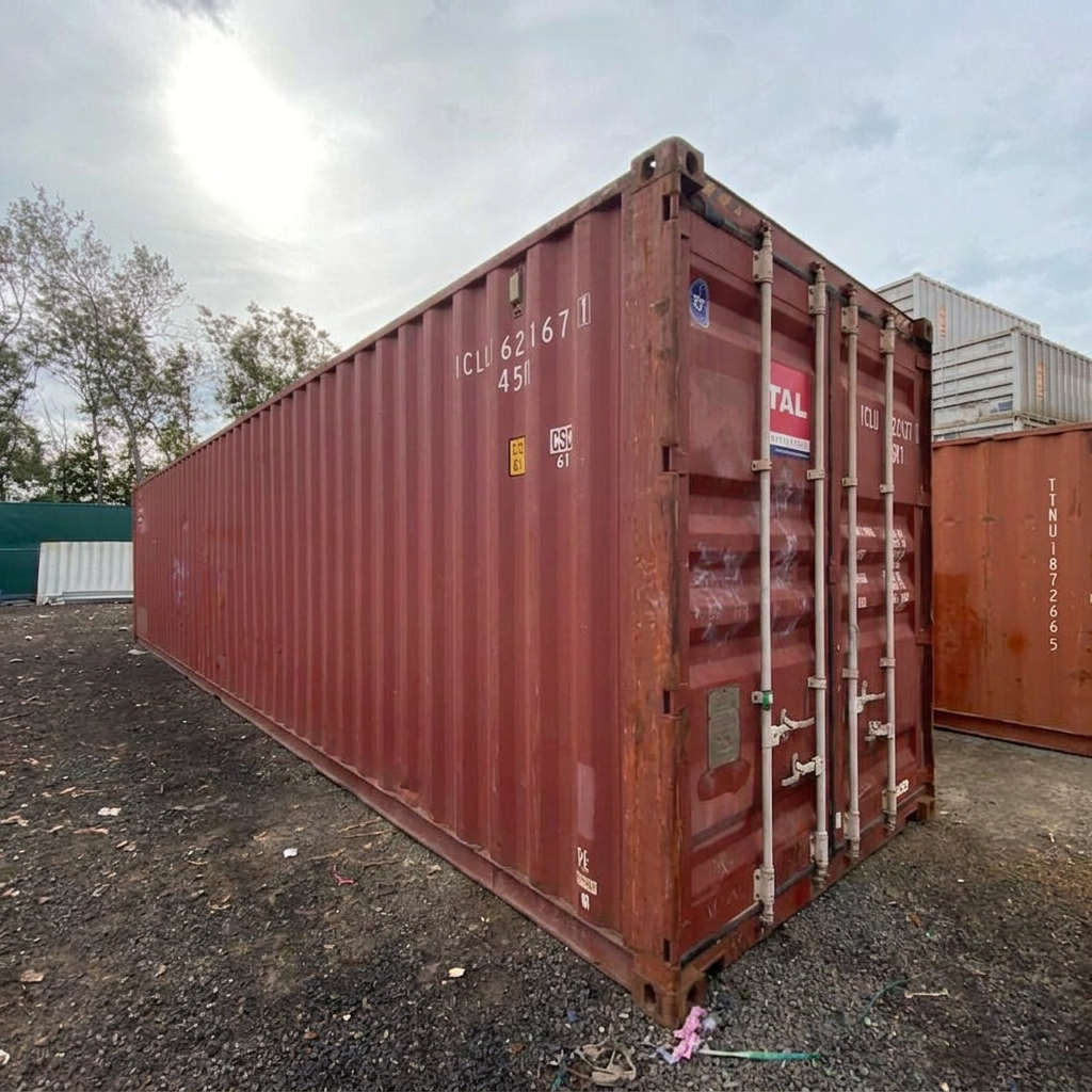 Clean Used 40ft Shipping Container — 40ft — used — storage containers (image 5 of 6)