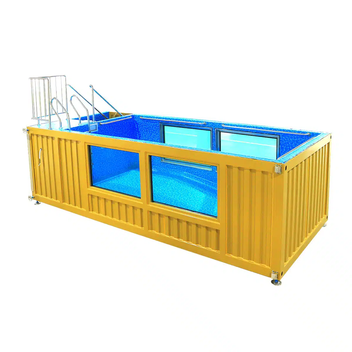 20ft Luxury Container Swimming Pool with Glass Viewing Panel — 20ft — new (image 3 of 15)