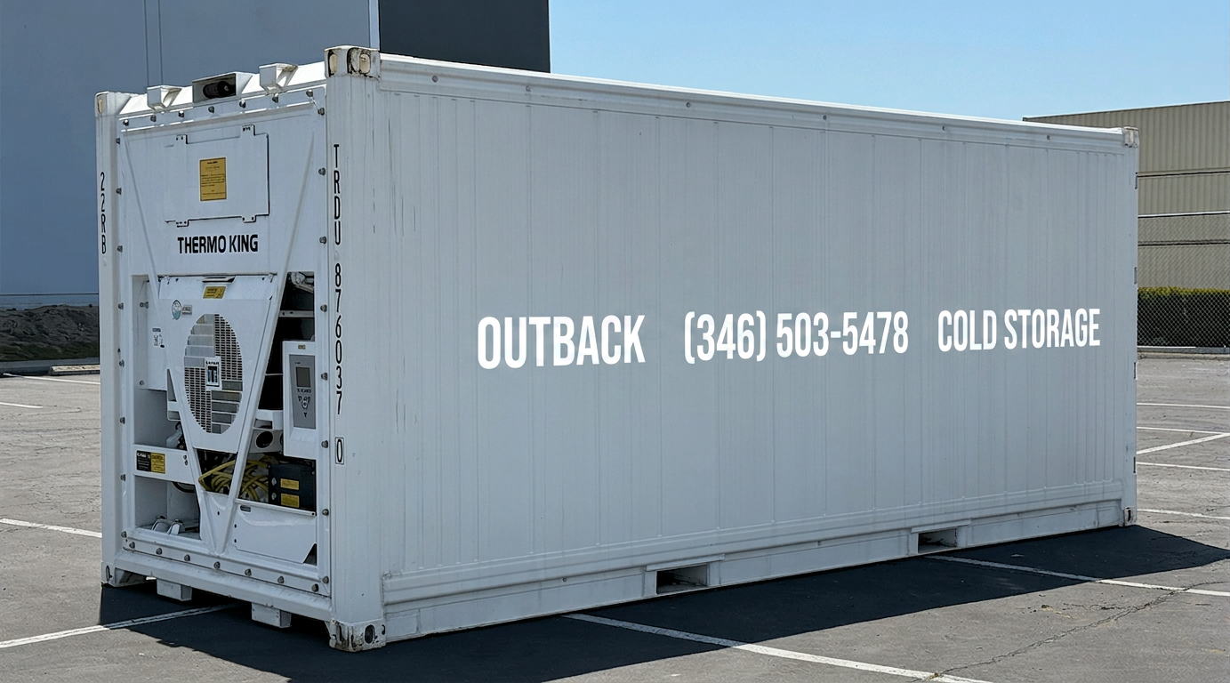 New 20ft onsite cold storage refrigerated container for sale